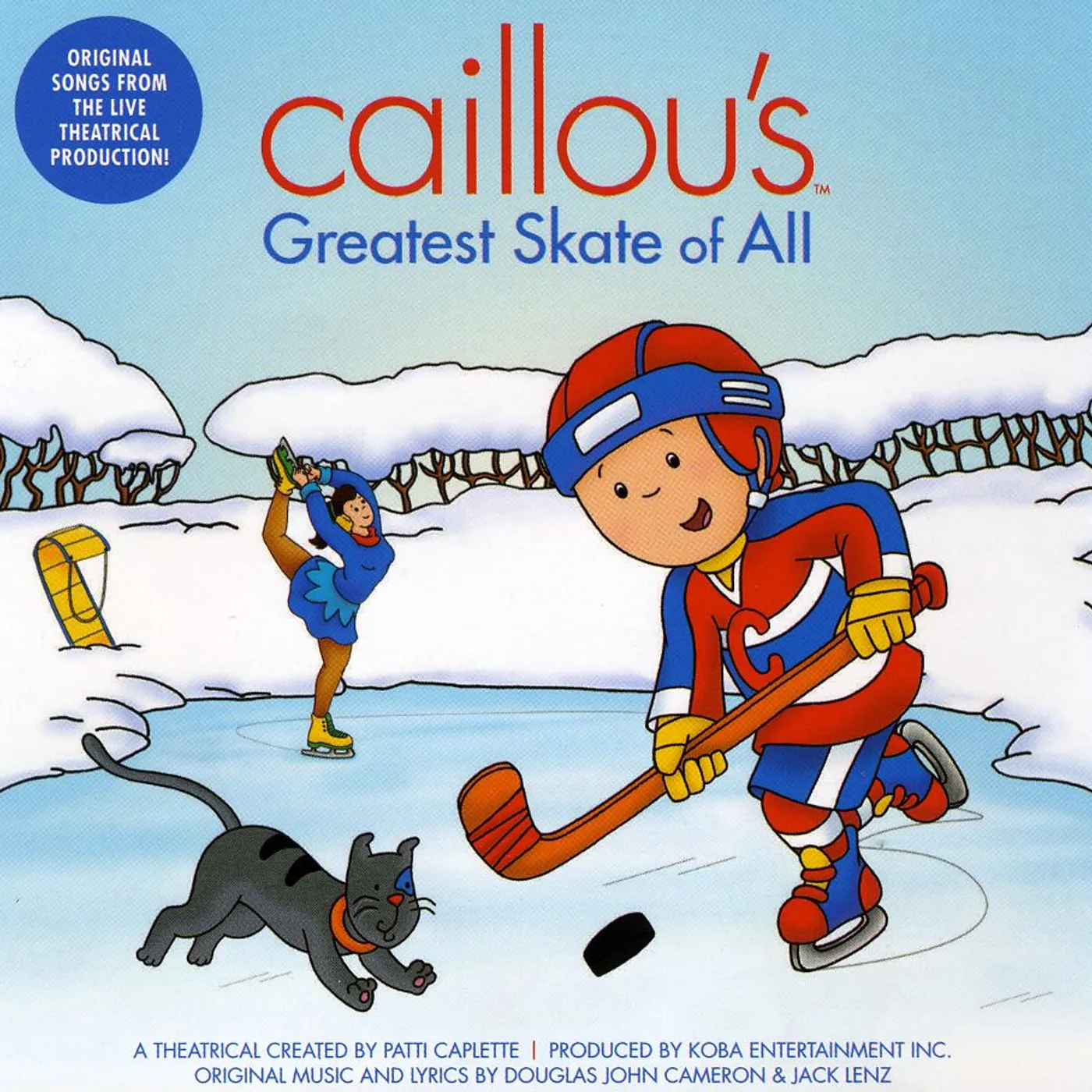 CAILLOU'S GREATEST SKATE OF ALL CD