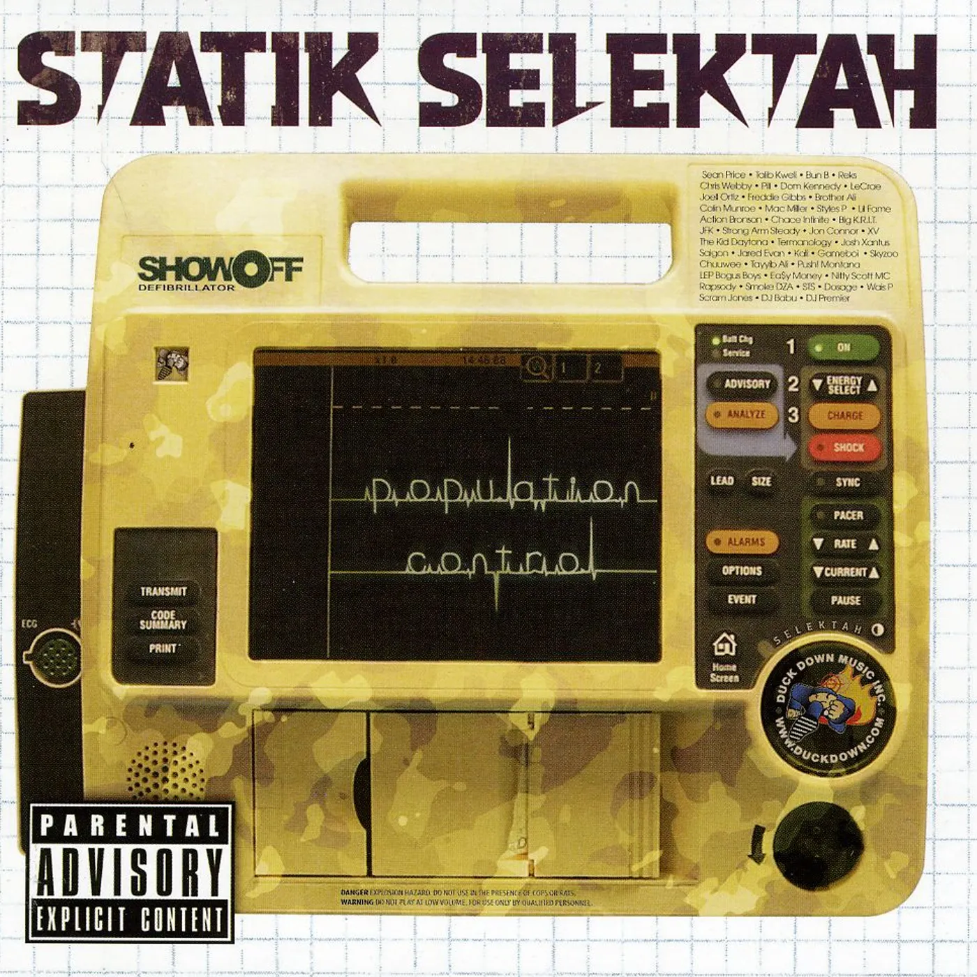 Statik Selektah POPULATION CONTROL CD