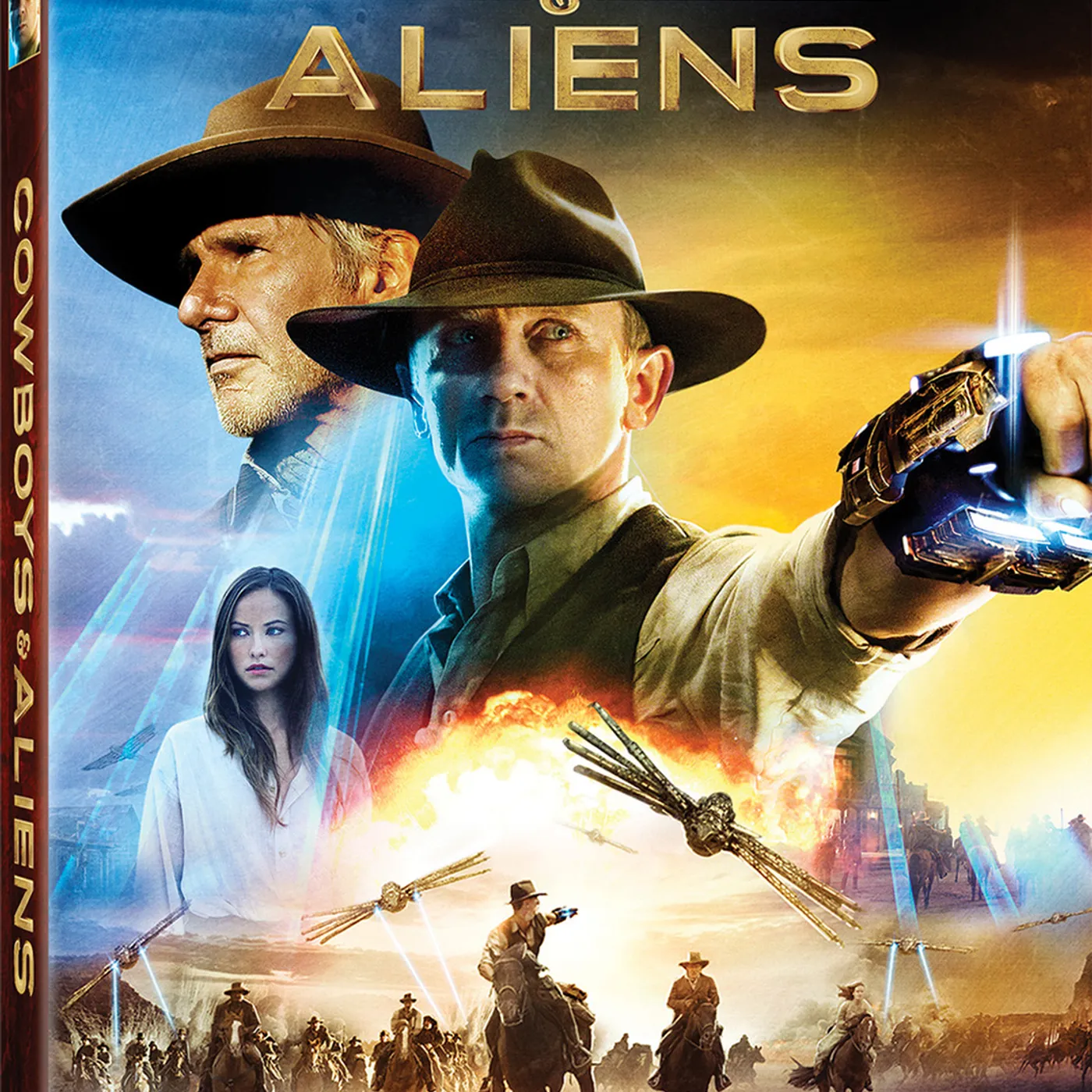 COWBOYS & ALIENS DVD