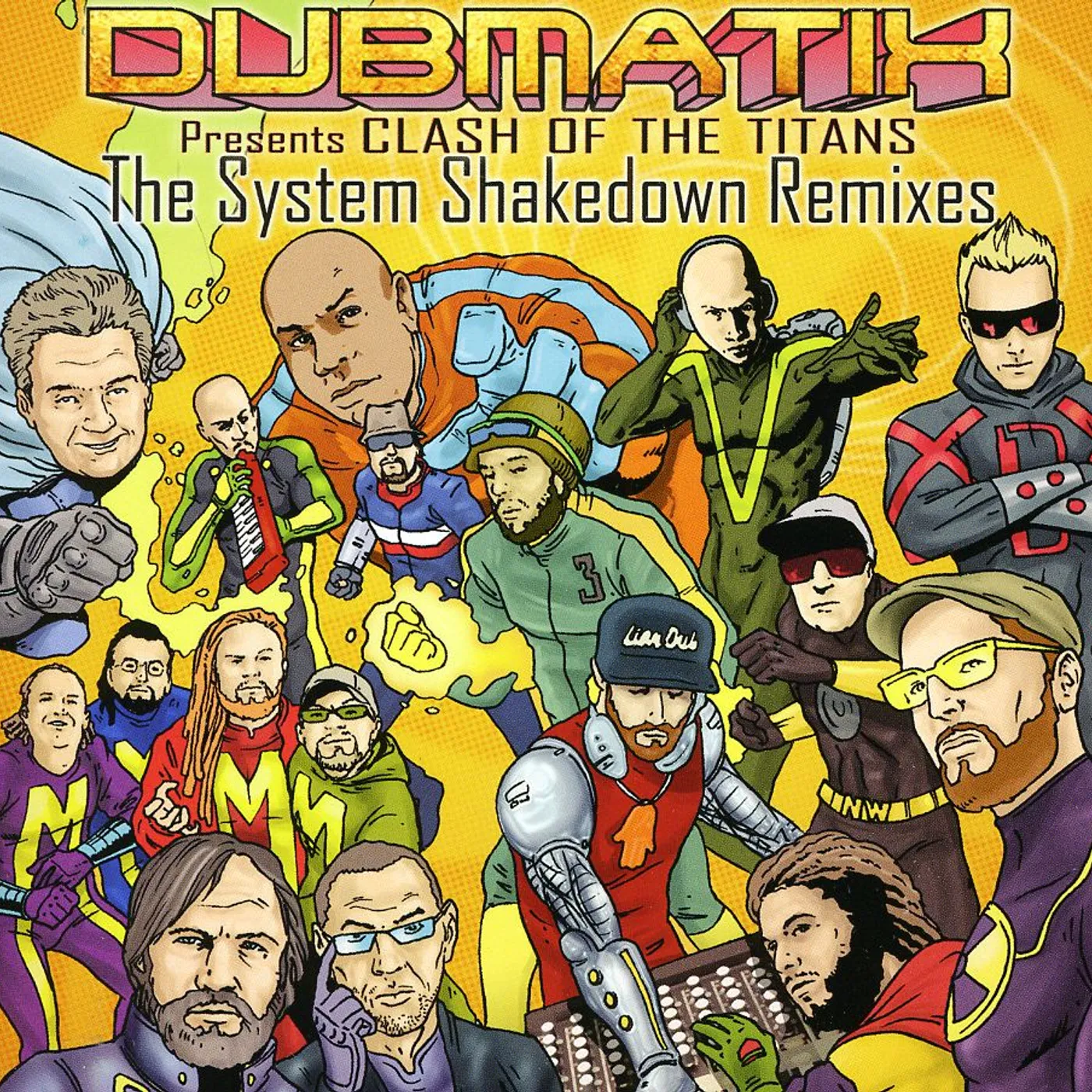 Dubmatix CLASH OF THE TITANS: SYSTEM SHAKEDOWN REMIXES CD