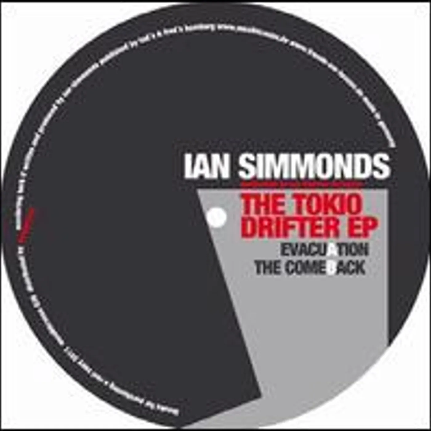 Ian Simmonds TOKIO DRIFTER Vinyl Record
