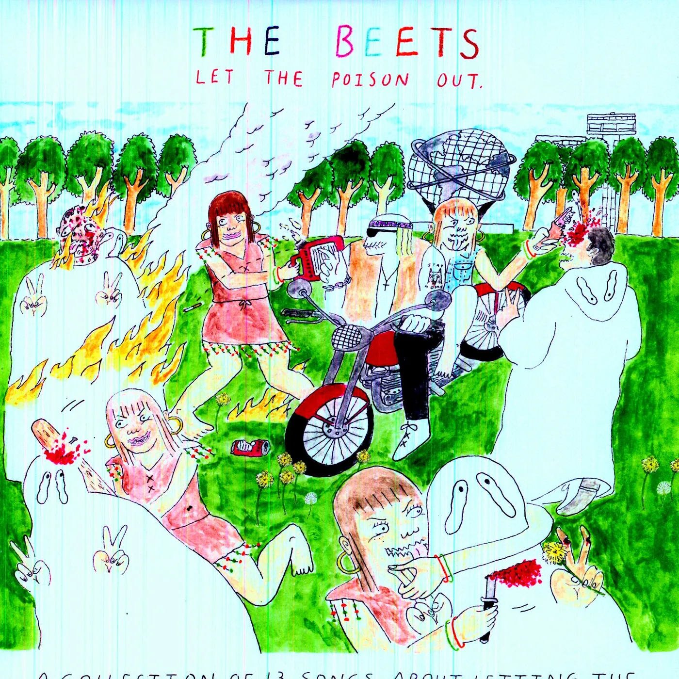 The Beets Let the Poison Out Vinyl Record