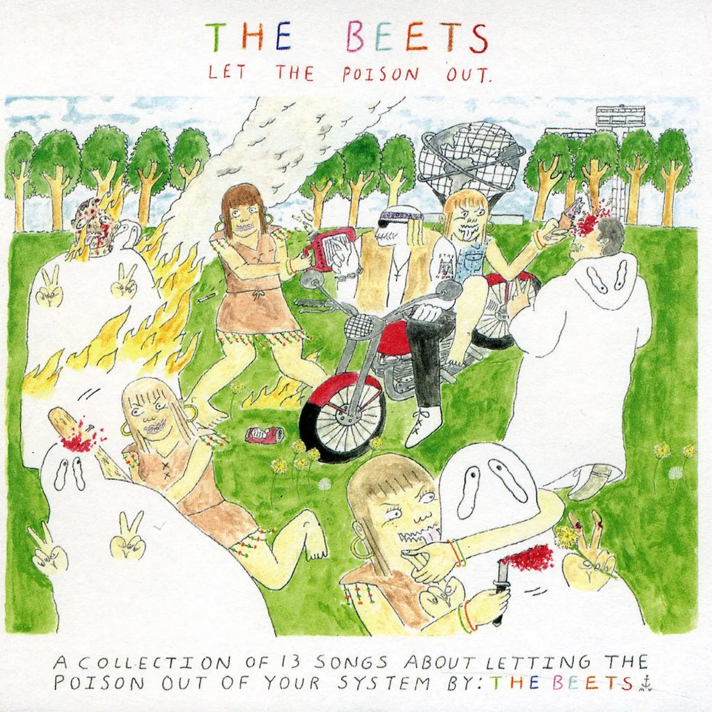 The Beets LET THE POISON OUT CD
