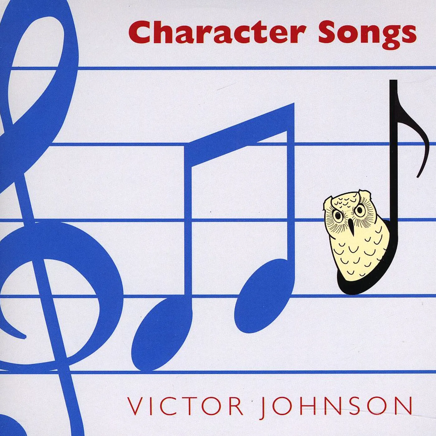 Victor Johnson CHARACTER SONGS CD
