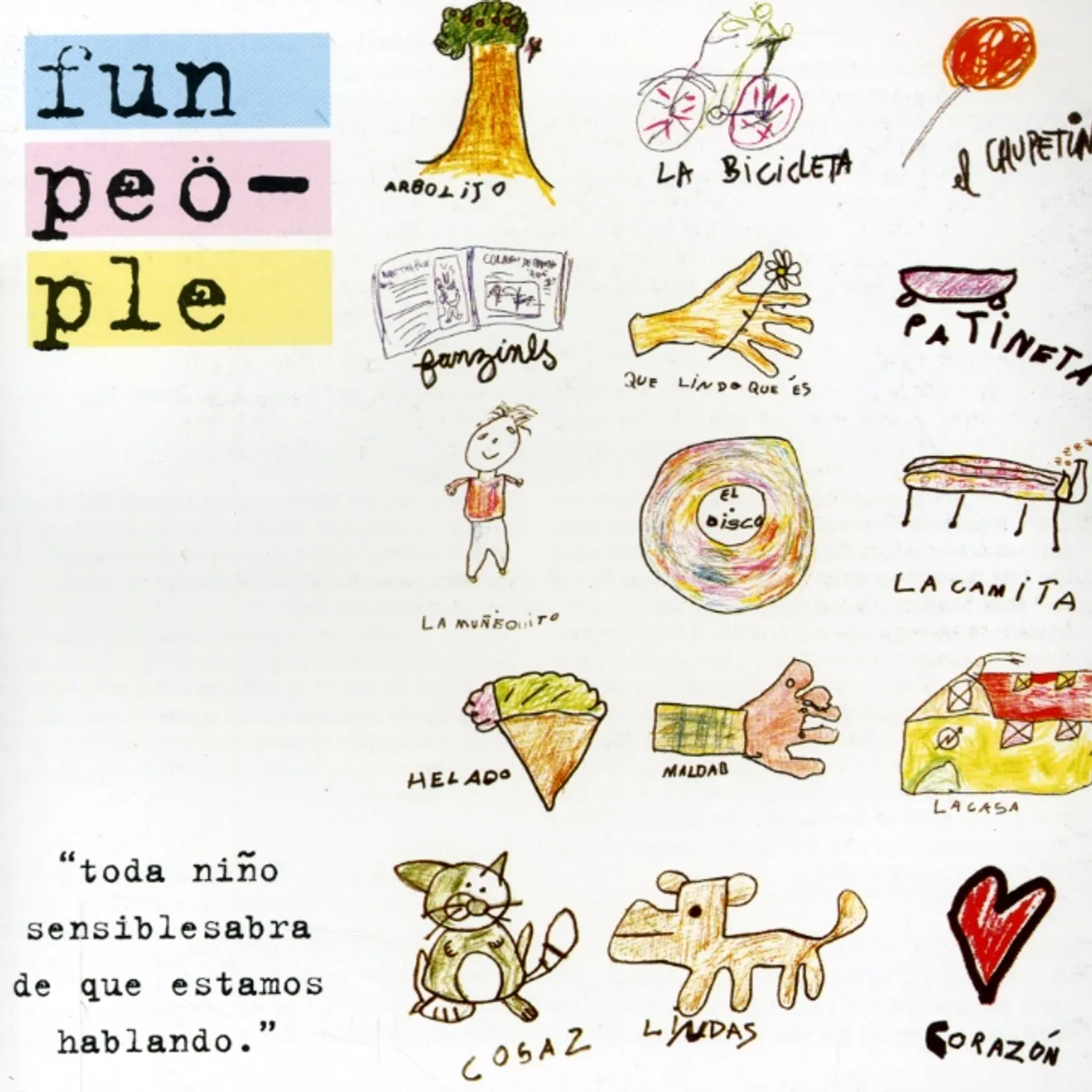 Fun People TODA NINO SENSIBLE SABRA CD
