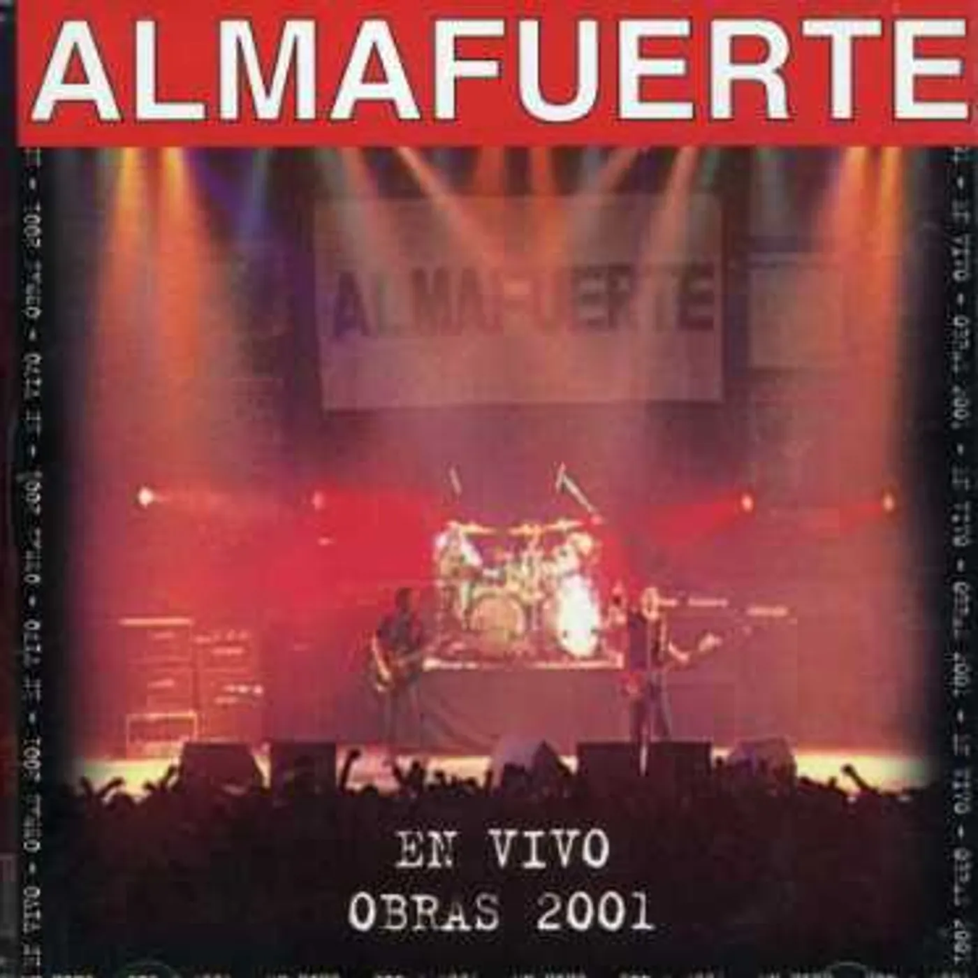 Almafuerte EN VIVO: OBRAS 2001 CD