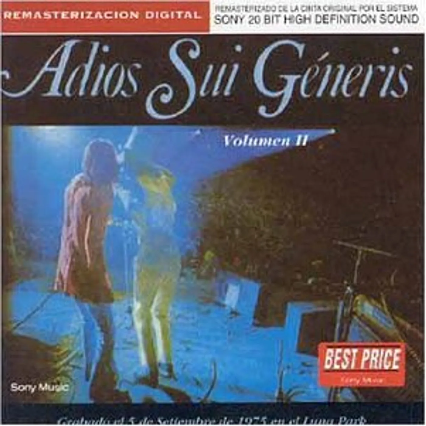 ADIOS SUI GENERIS VOL.2 CD