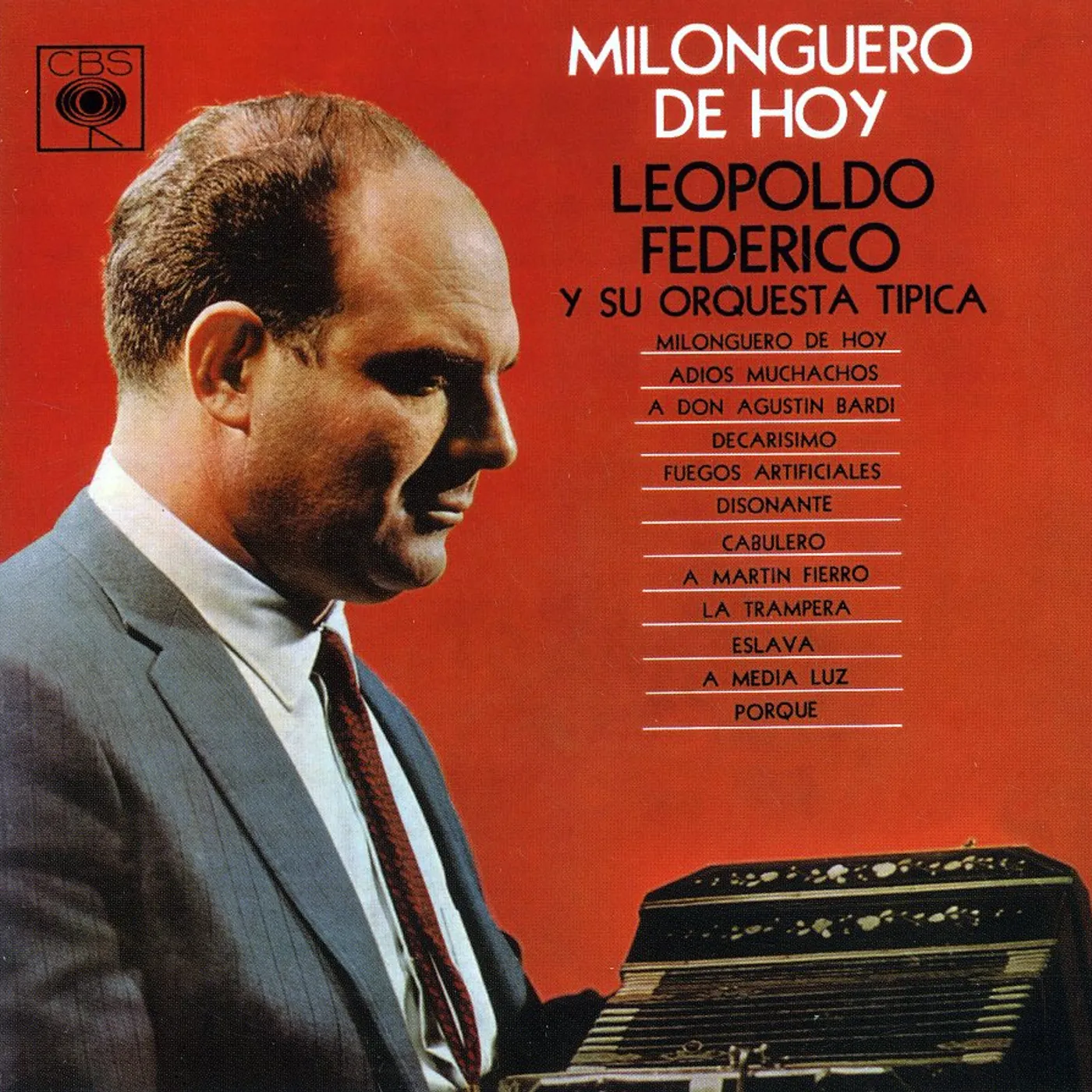 Leopoldo Federico MILONGUERO DE HOY CD