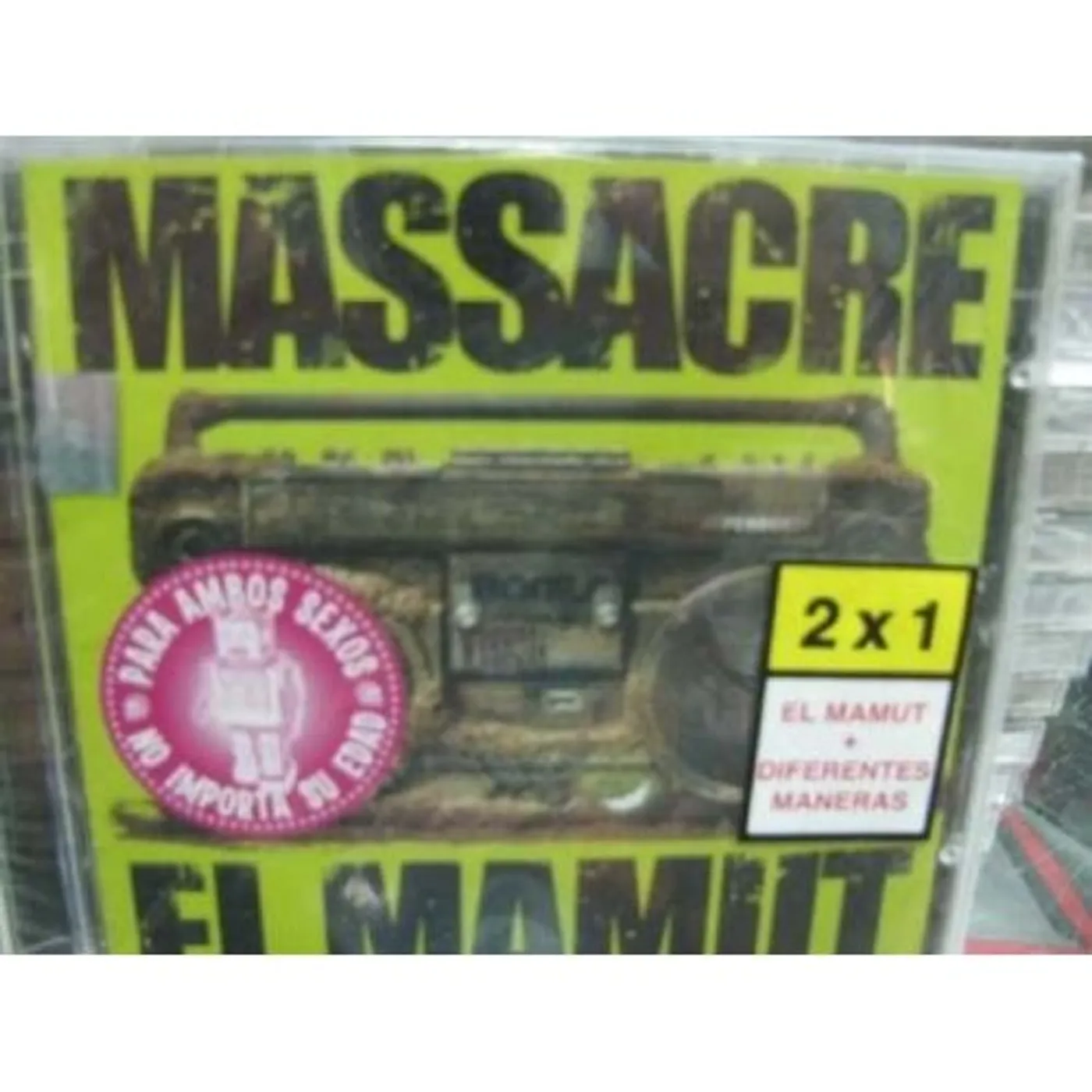 Massacre EL MAMUT CD