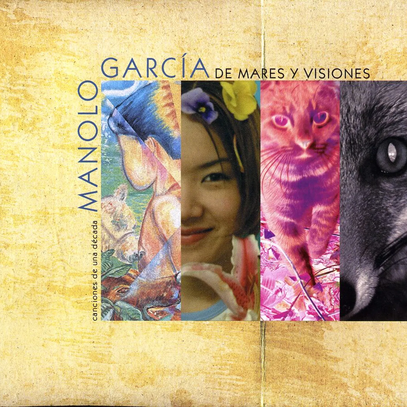 Manolo Garcia DE MARES Y VISIONES: CANCIONES CD