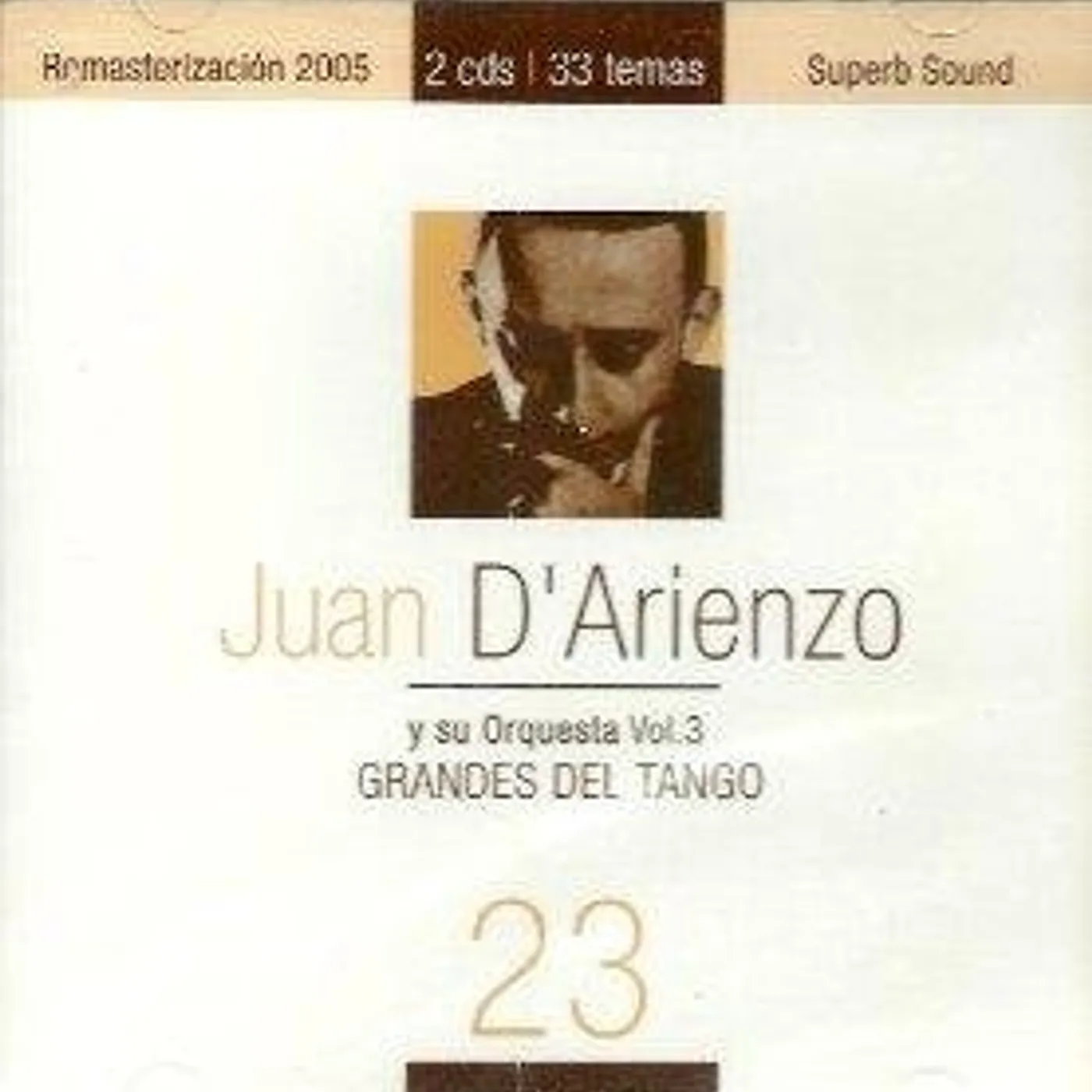 D`arienzo Juan GRANDES DEL TANGO 23 CD