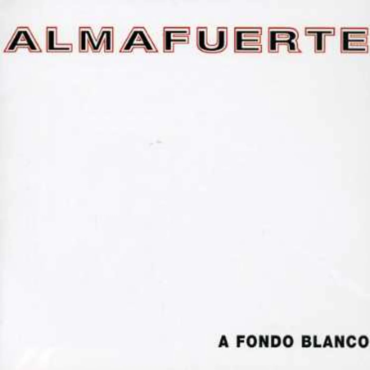 Almafuerte FONDO BLANCO CD
