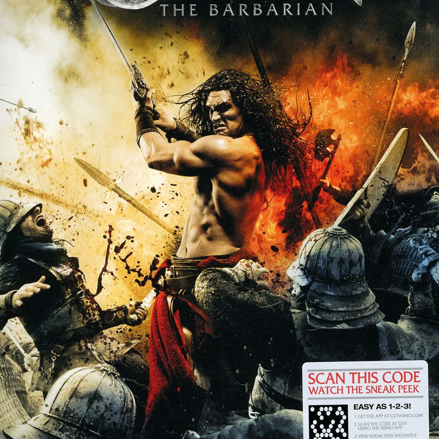 CONAN THE BARBARIAN (2011) DVD
