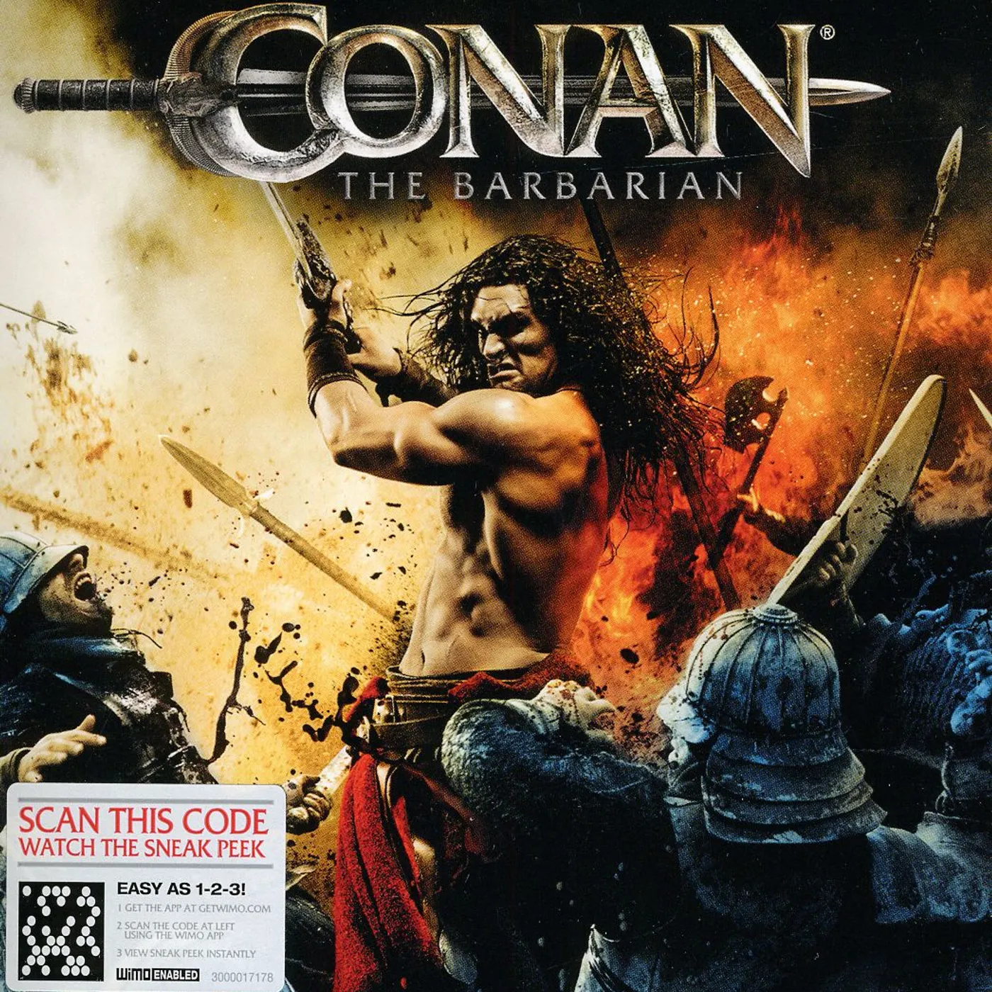 CONAN THE BARBARIAN (2011) Blu-ray