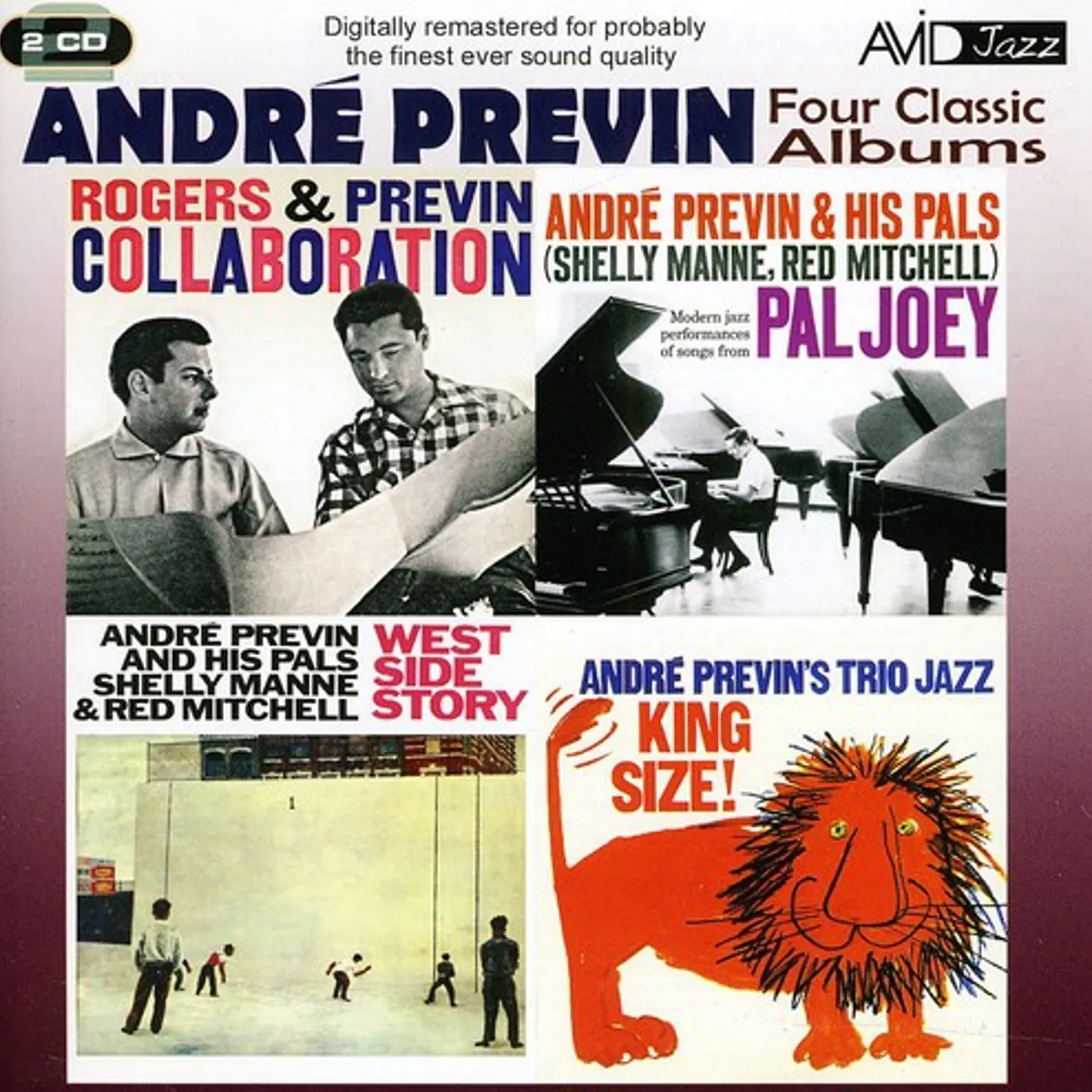 Andre Previn FOUR CLASSIC ALBUMS CD