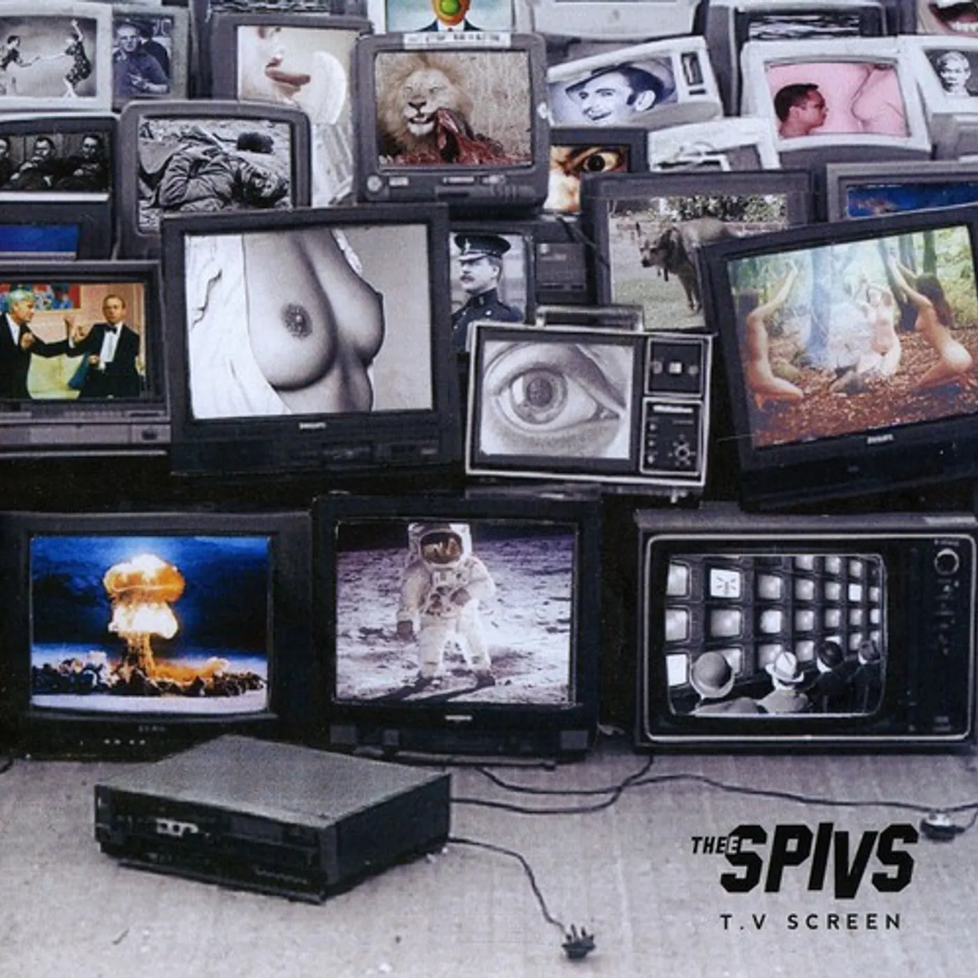 Thee Spivs TV SCREEN / I DON'T LIKE THE MAN THAT I AM Vinyl Record