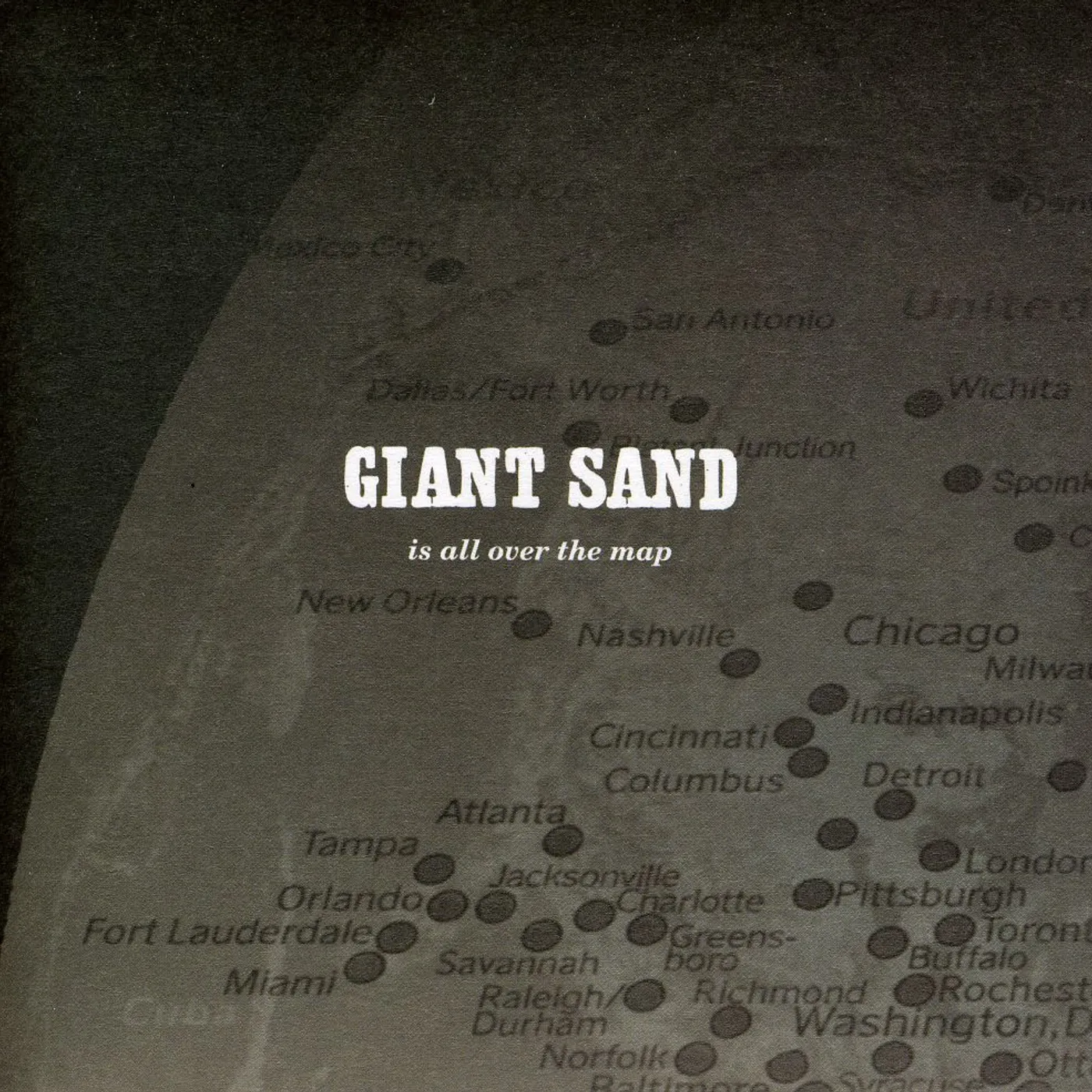 Giant Sand IS ALL OVER THE MAP: 25TH ANNIVERSARY EDITION CD