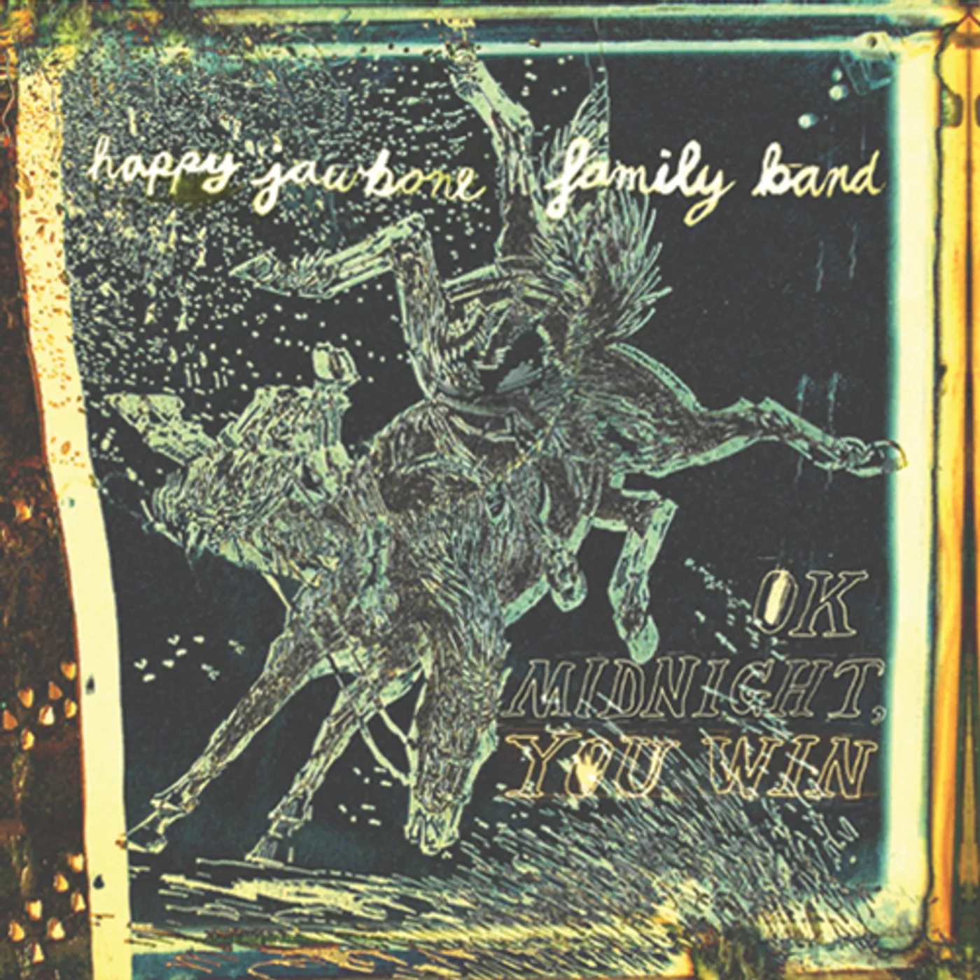 Happy Jawbone Family Band OK MIDNIGHT YOU WIN Vinyl Record