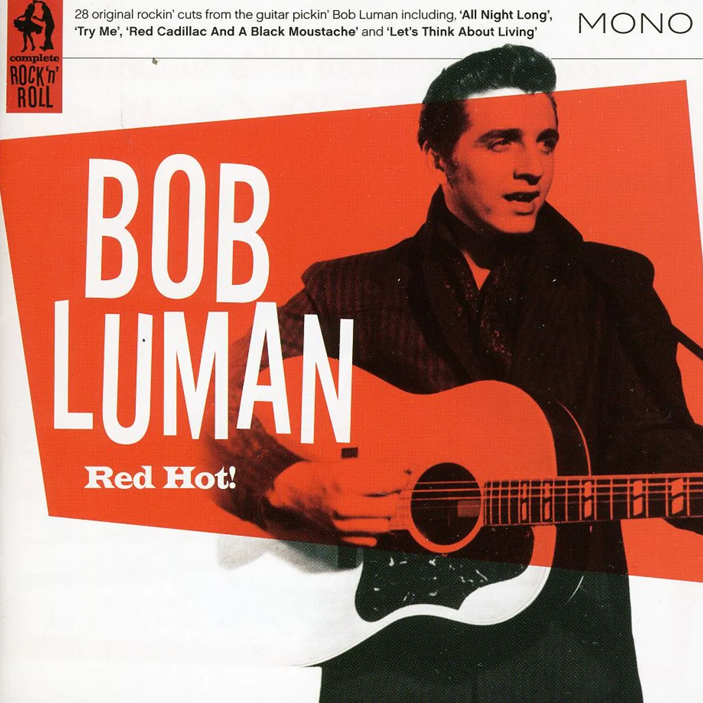 Bob Luman RED HOT CD