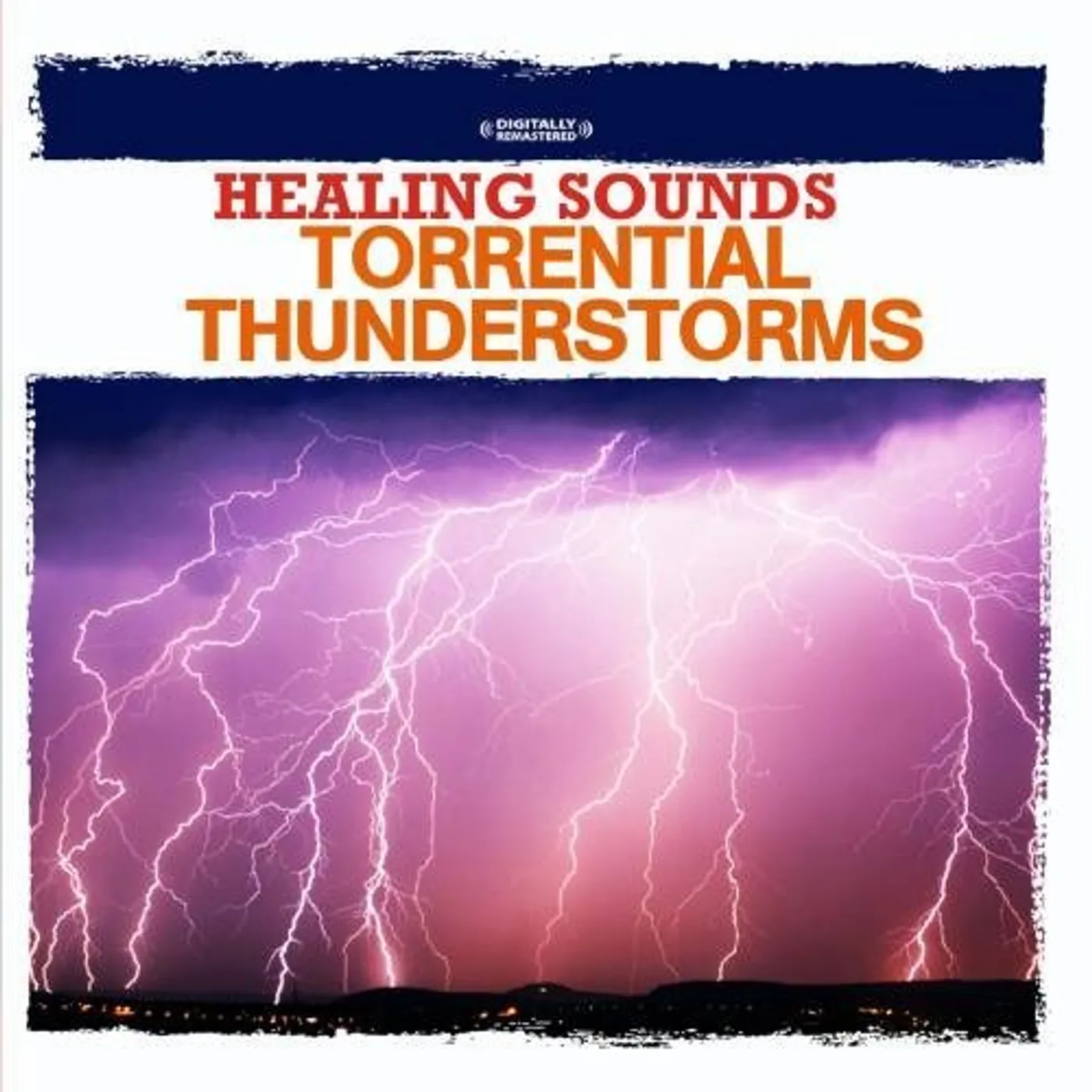 Nature Sounds HEALING SOUNDS - TORRENTIAL THUNDERSTORMS CD