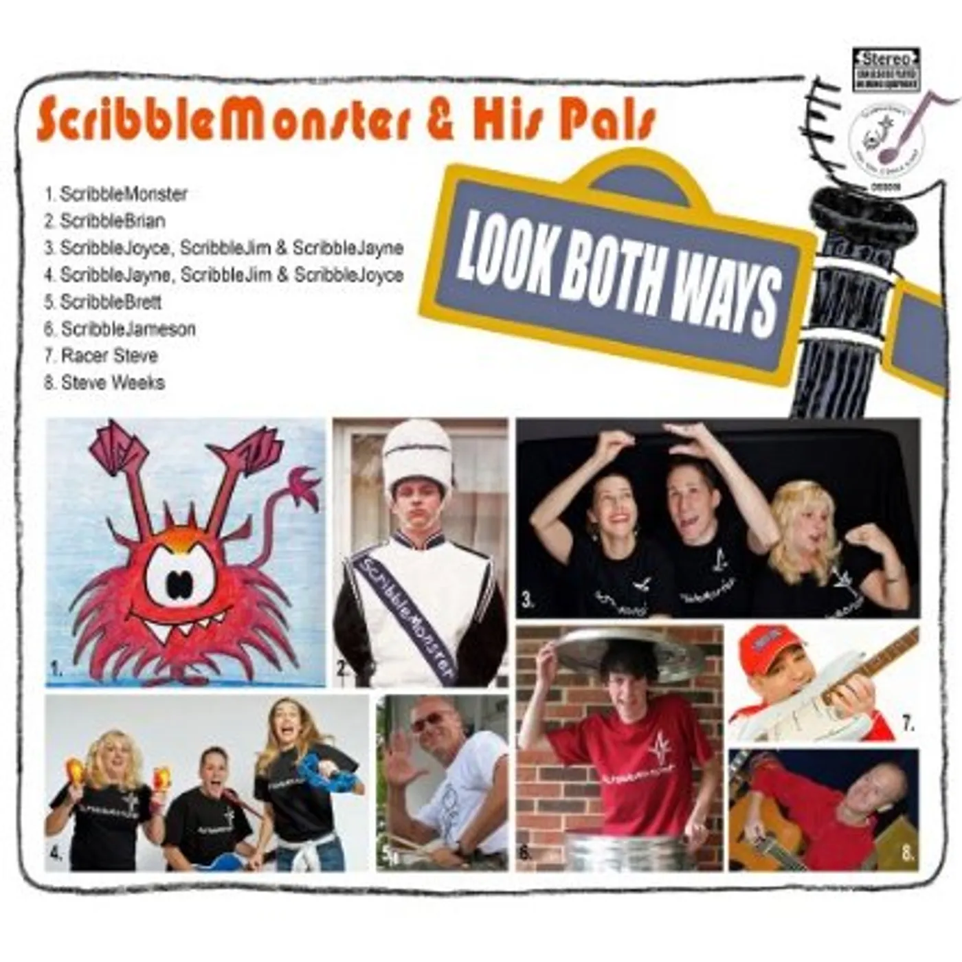 Scribblemonster LOOK BOTH WAYS CD