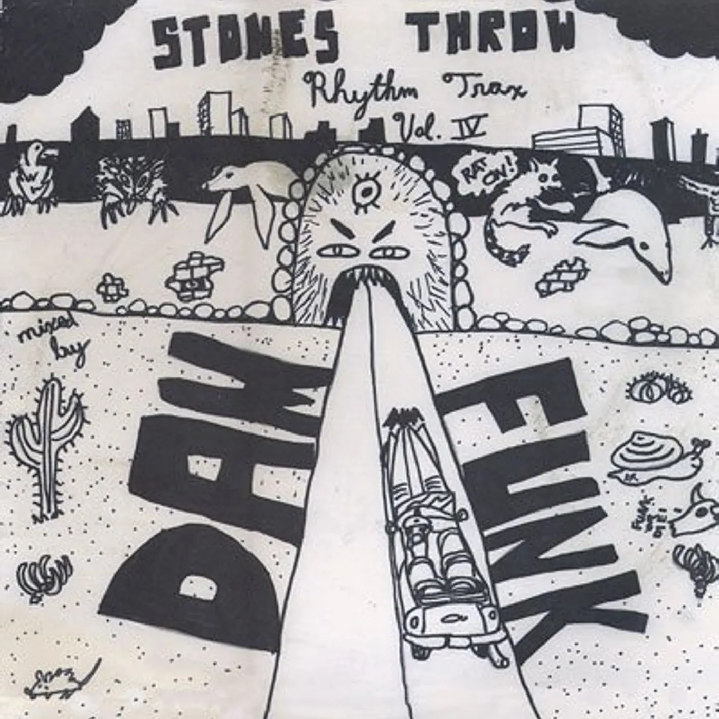 DāM-FunK RHYTHM TRAX 4 Vinyl Record