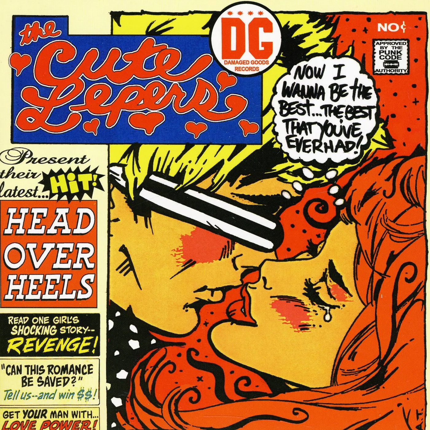 The Cute Lepers Head Over Heels Vinyl Record