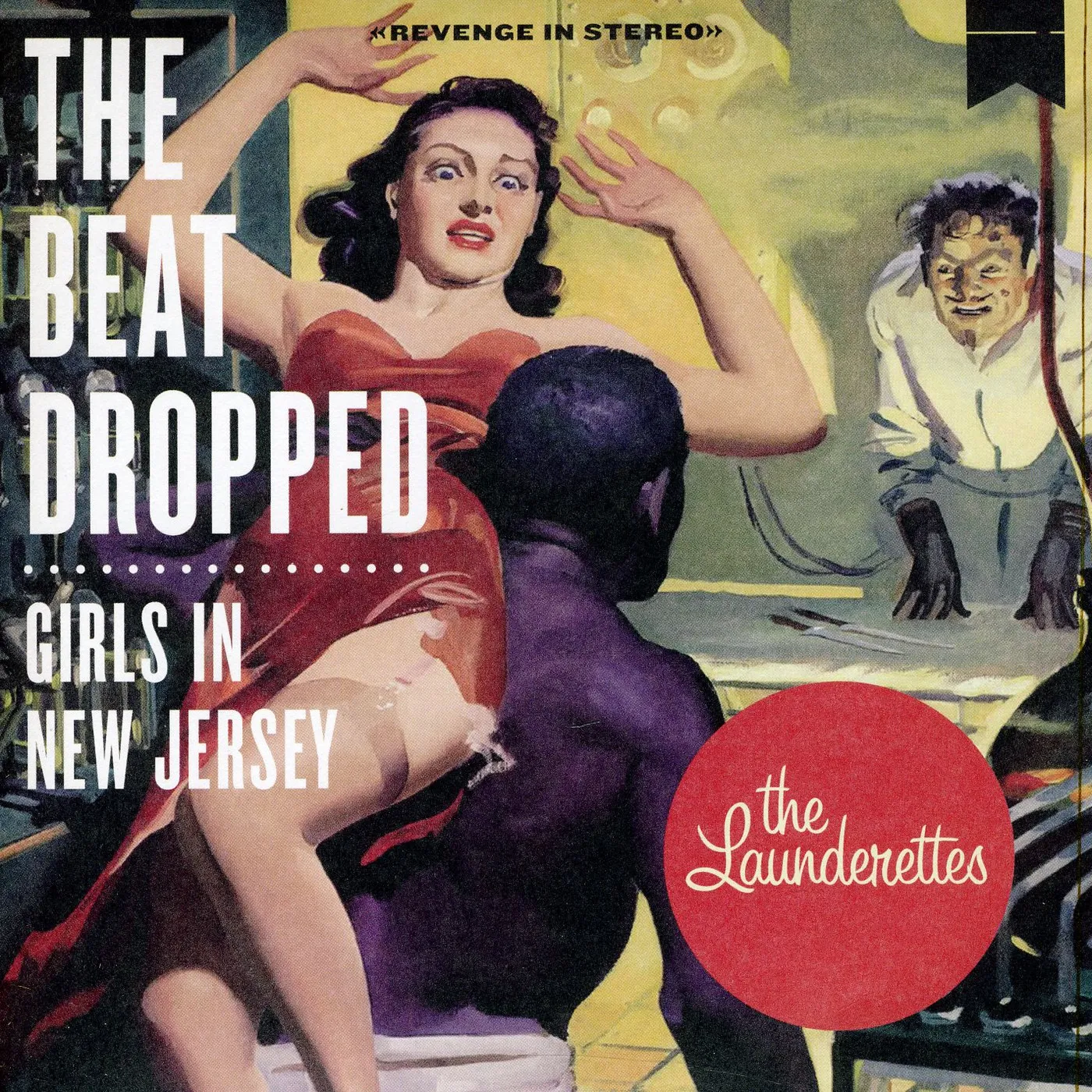 The Launderettes BEAT DROPPED / GIRLS IN NEW JERSEY Vinyl Record