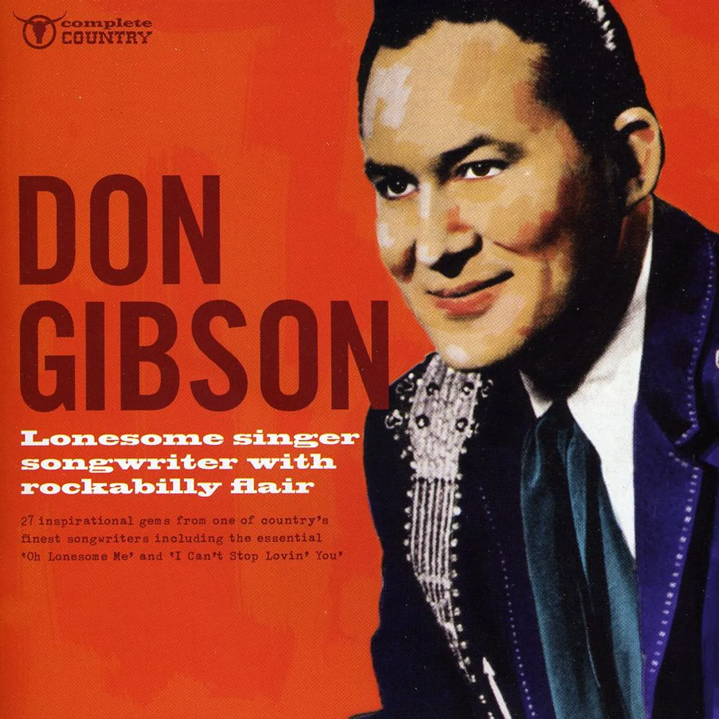 Don Gibson LONESOME SINGER SONGWRITER CD