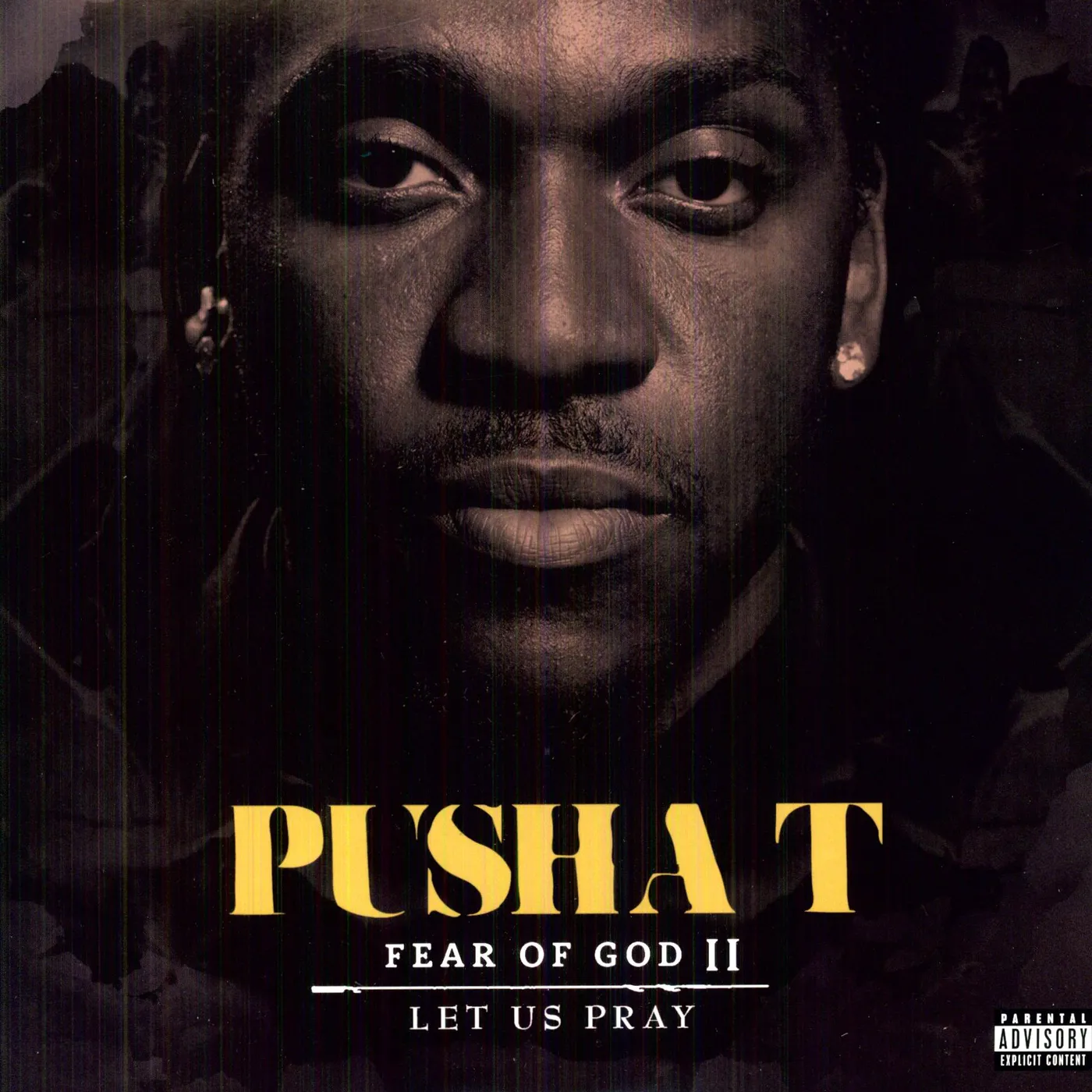 Pusha T Fear Of God II: Let Us Pray (2 LP) Vinyl Record