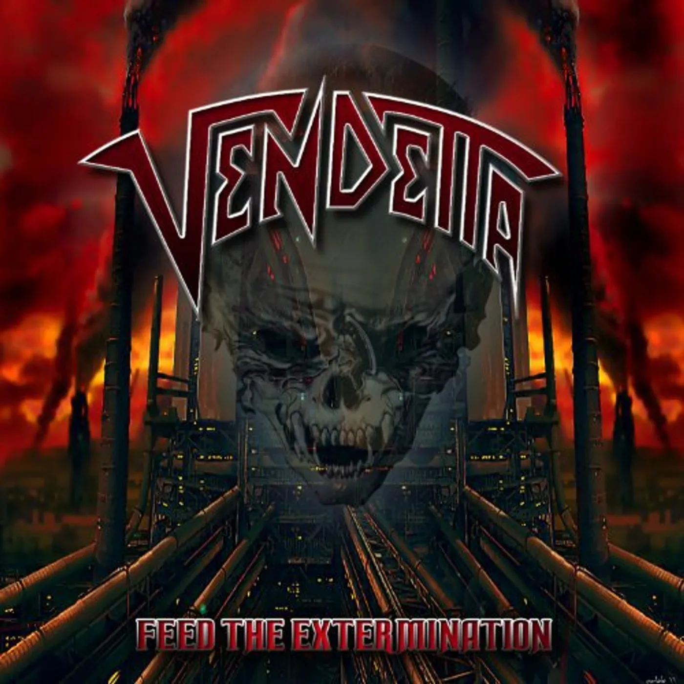 Vendetta Feed The Extermination Vinyl Record