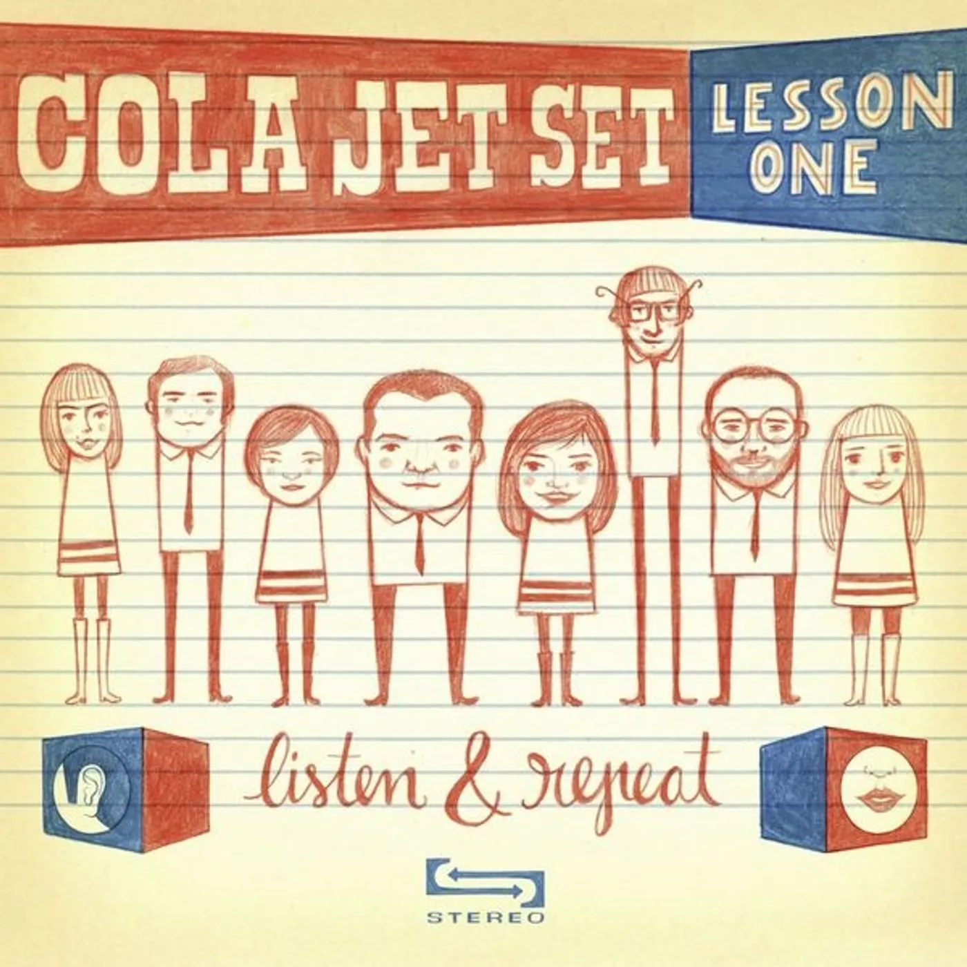 Cola Jet Set LISTEN & REPEAT Vinyl Record
