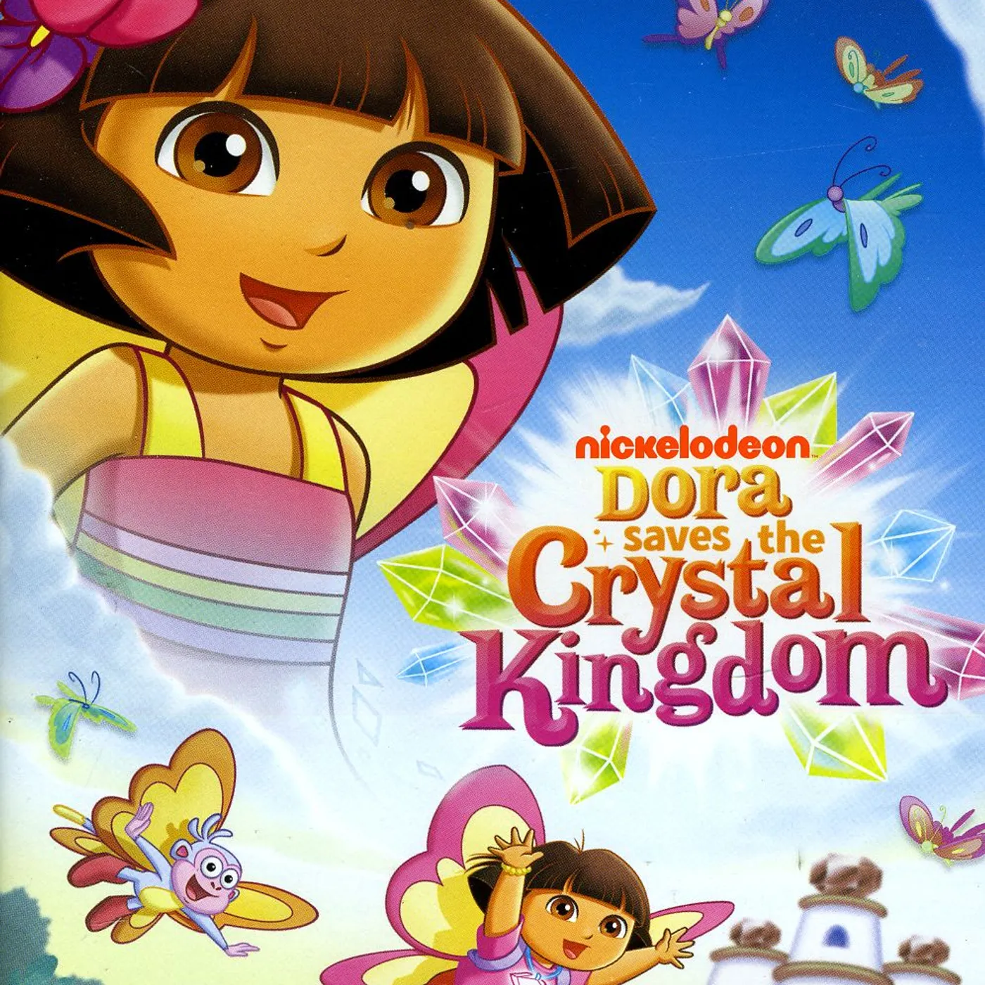 Dora The Explorer DORA SAVES THE CRYSTAL KINGDOM DVD