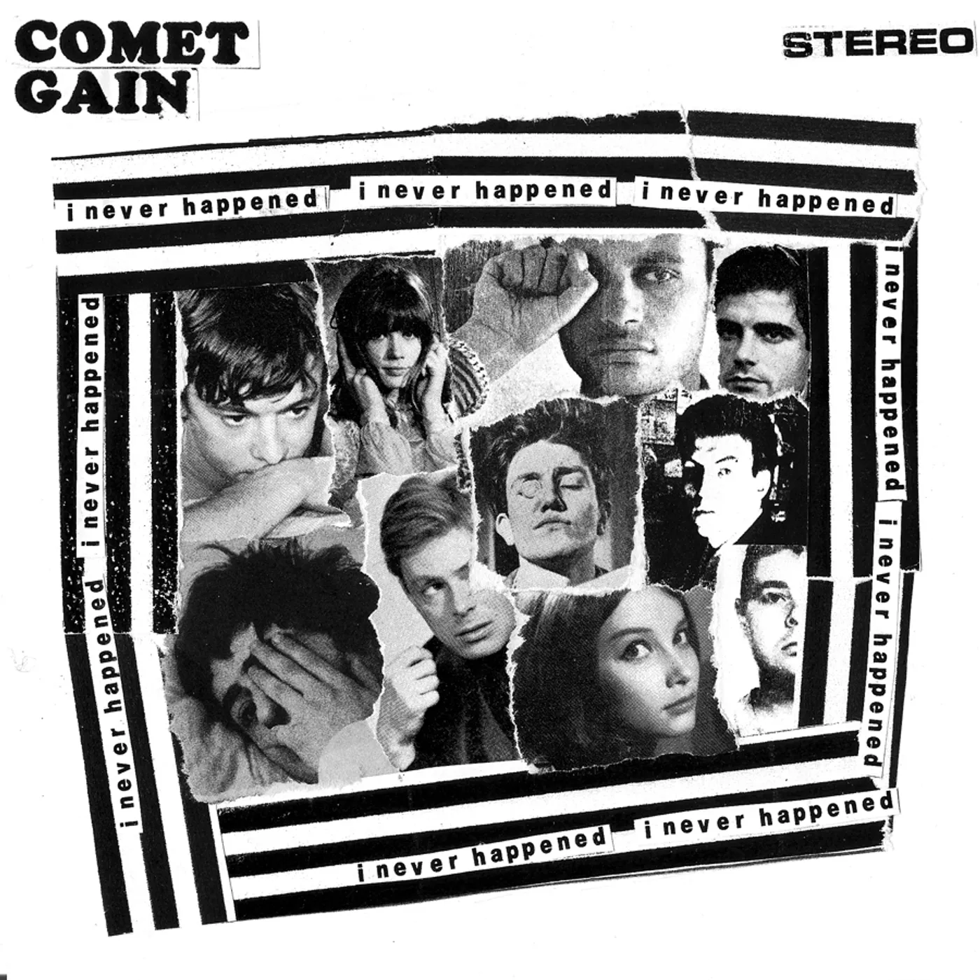 Comet Gain I NEVER HAPPENED Vinyl Record