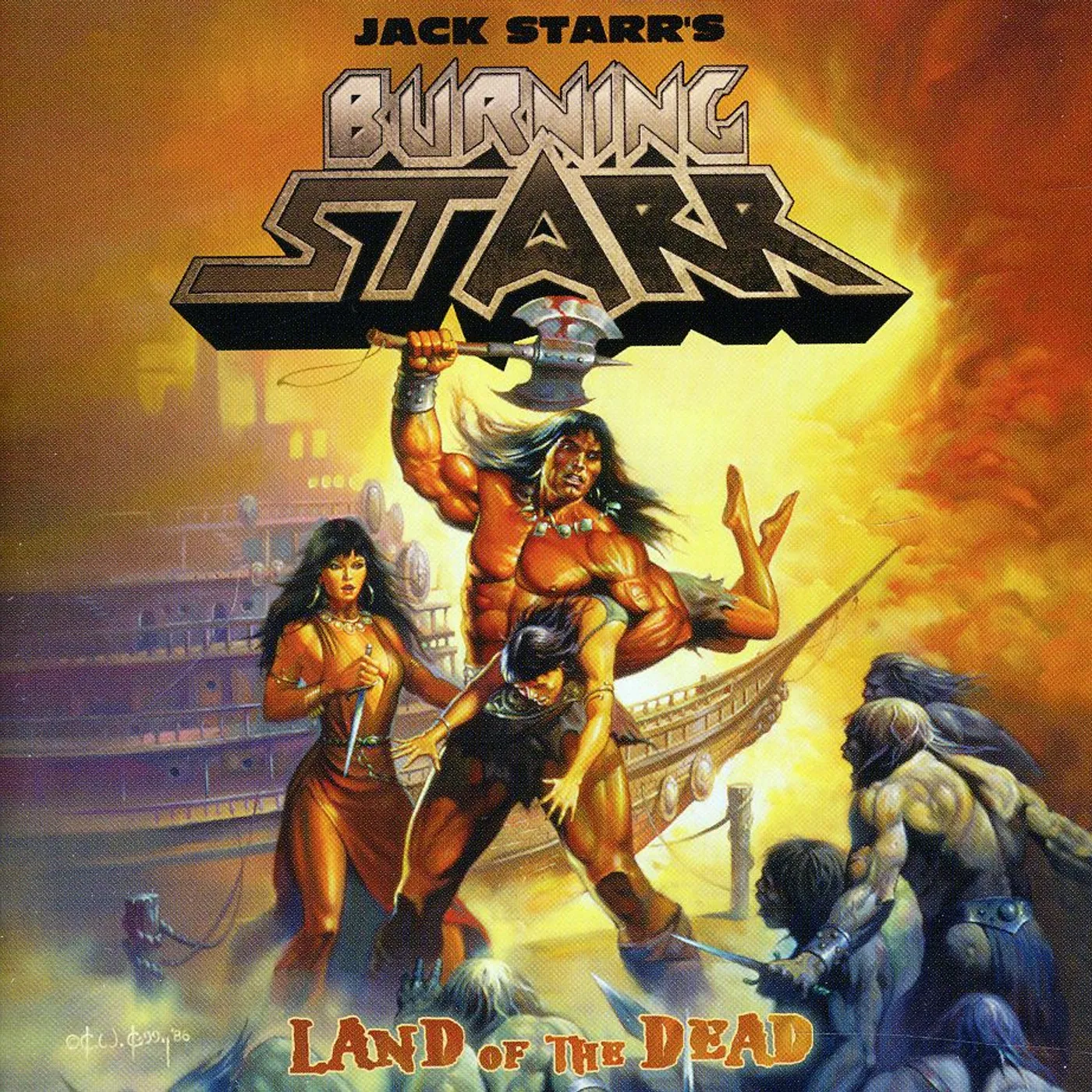 Jack Starr LAND OF THE DEAD CD