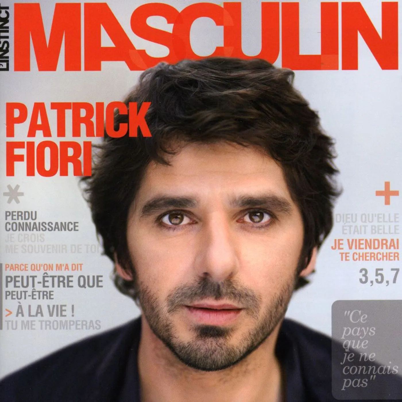 Patrick Fiori L'INSTINCT MASCULIN CD