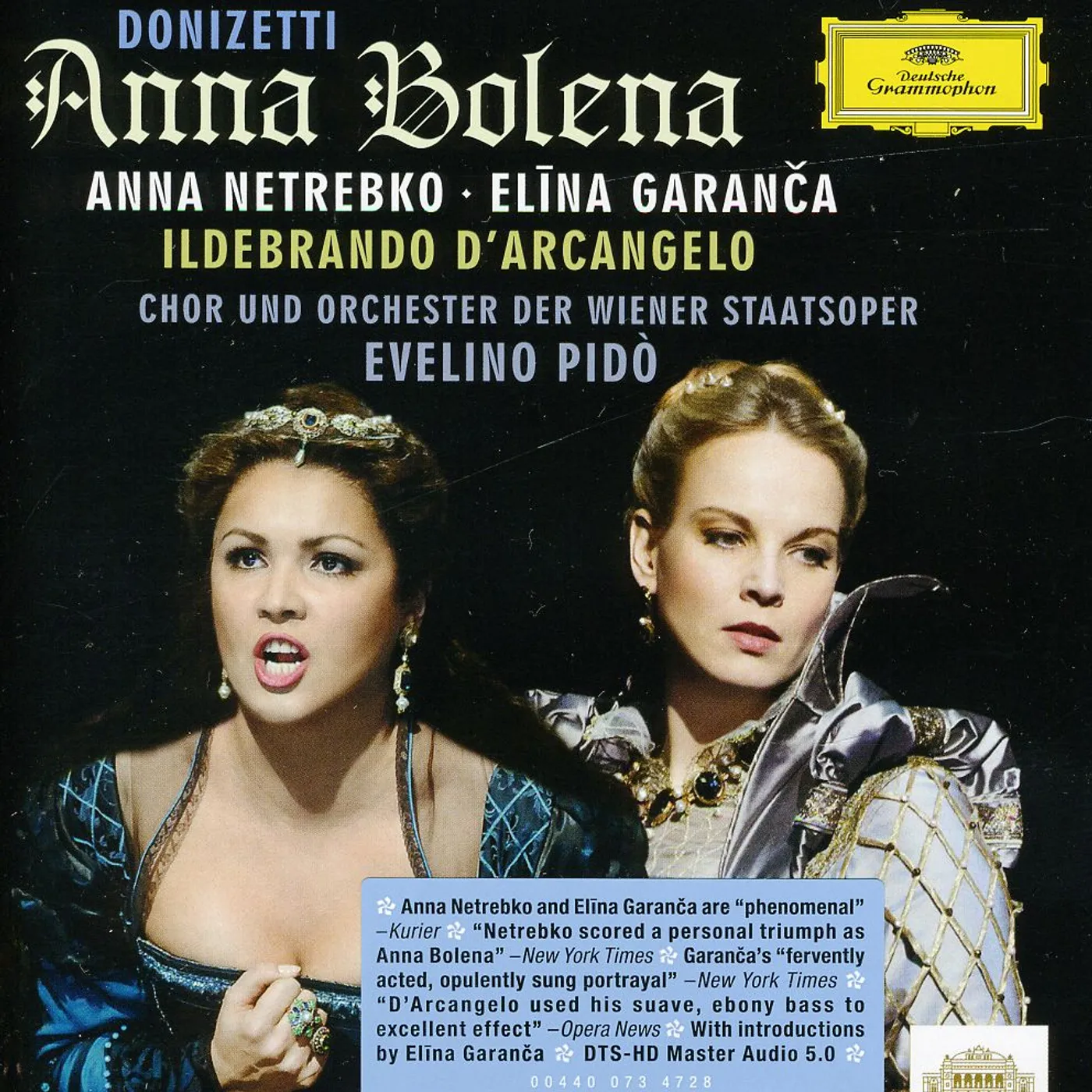 Anna Netrebko DONIZETTI: ANNA BOLENA Blu-ray