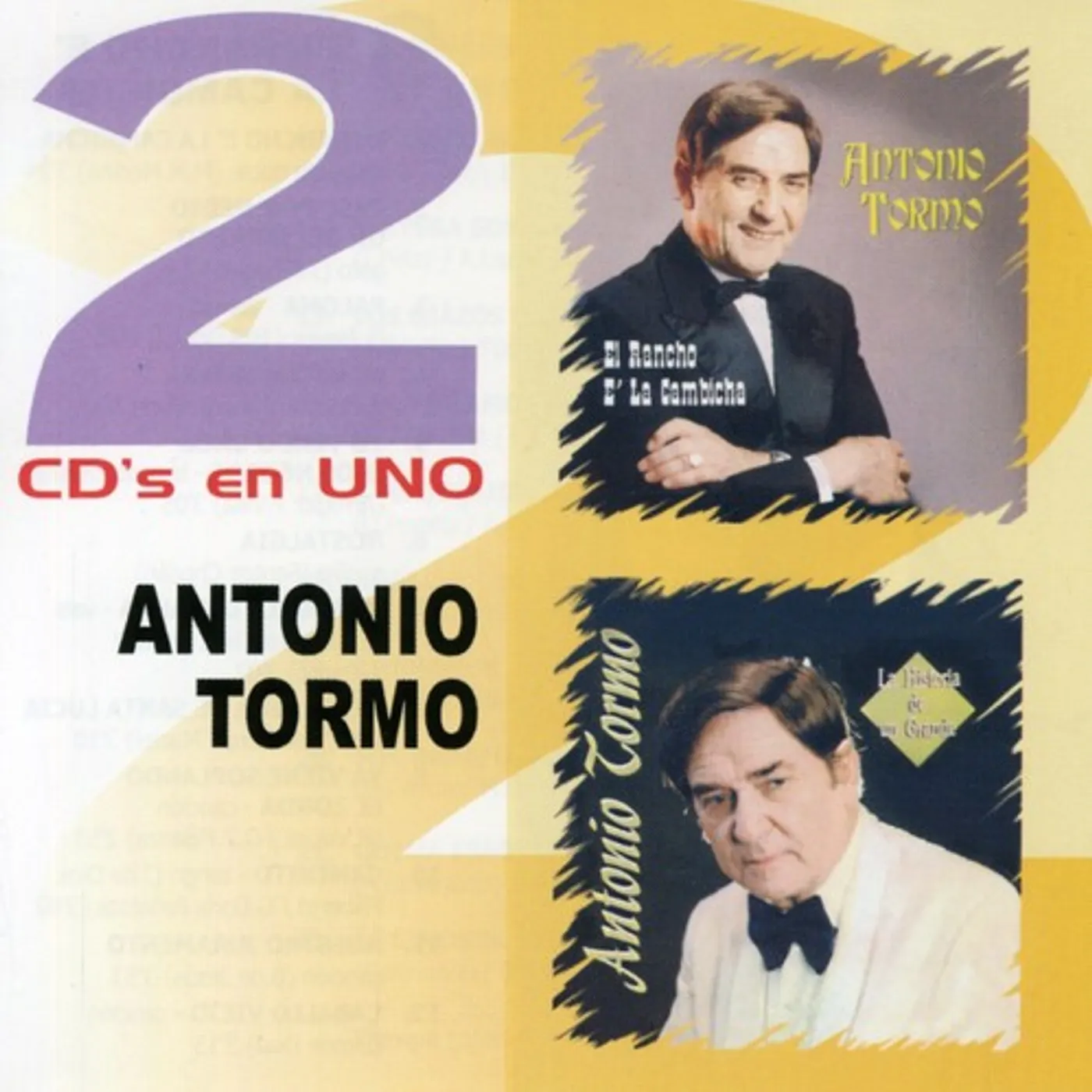 Antonio Tormo 2 EN 1 CD