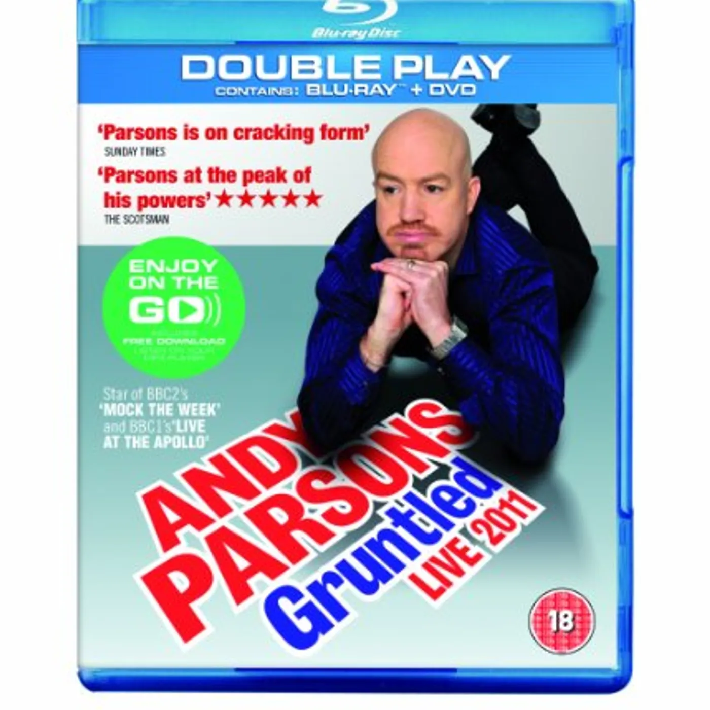 Andy Parsons GRUNTLED LIVE 2011 Blu-ray