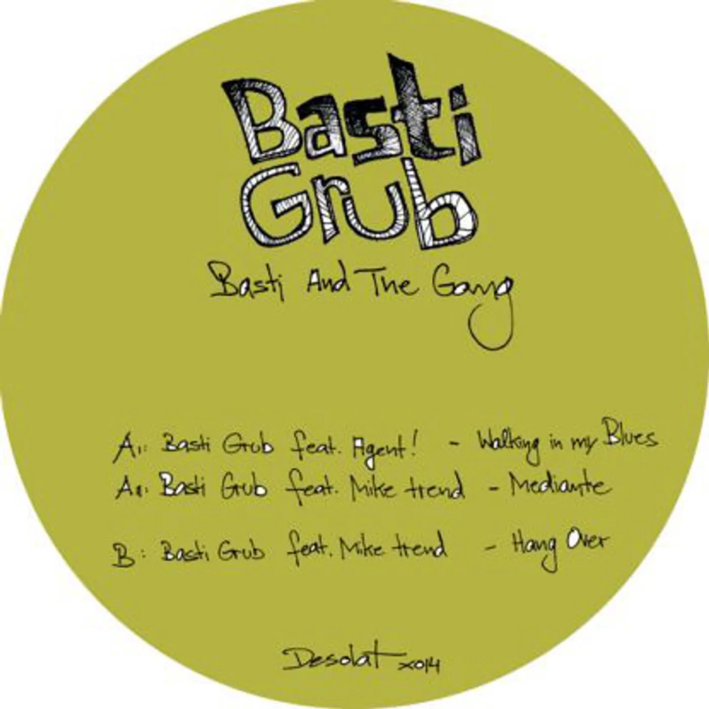 Basti Grub BASTI & THE GANG Vinyl Record