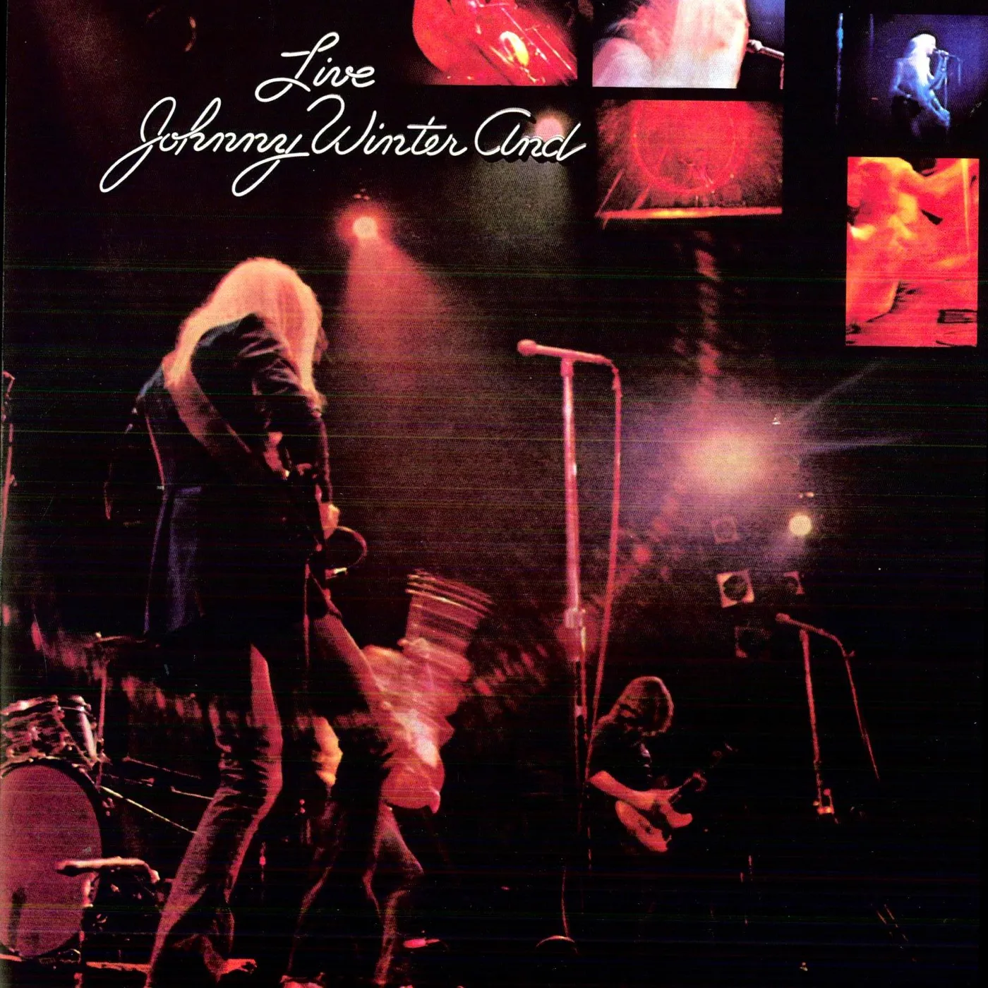 JOHNNY WINTER & LIVE Vinyl Record