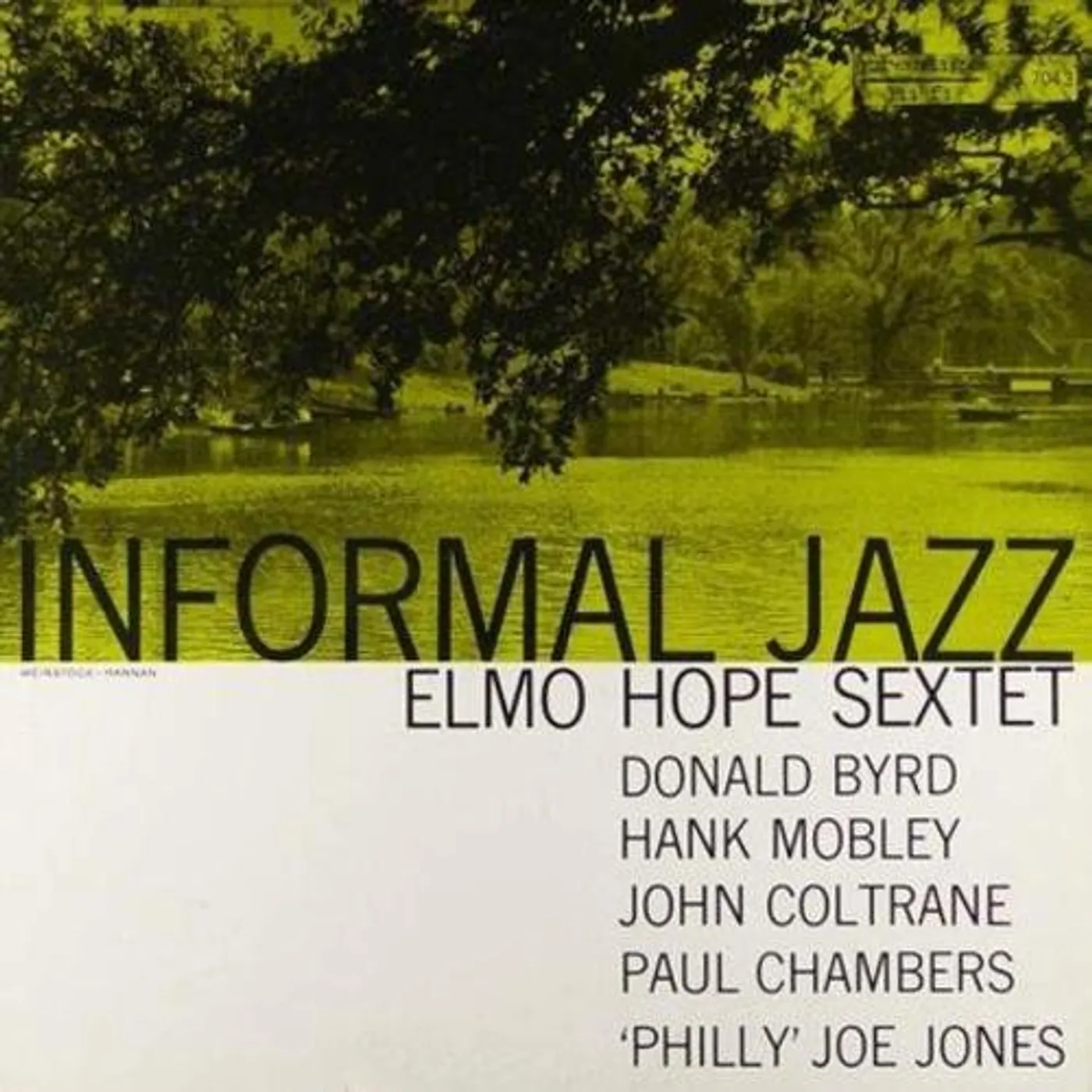 Elmo Hope Informal Jazz Vinyl Record