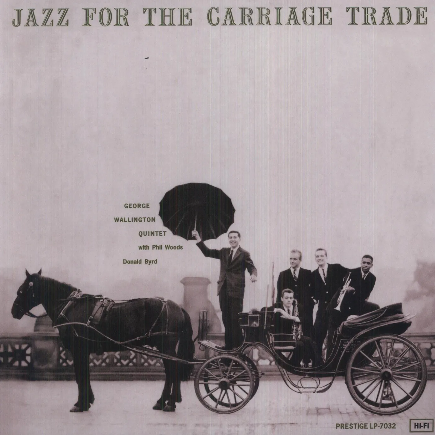 George Wallington JAZZ FOR THE CARRIAGE TRADE Vinyl Record