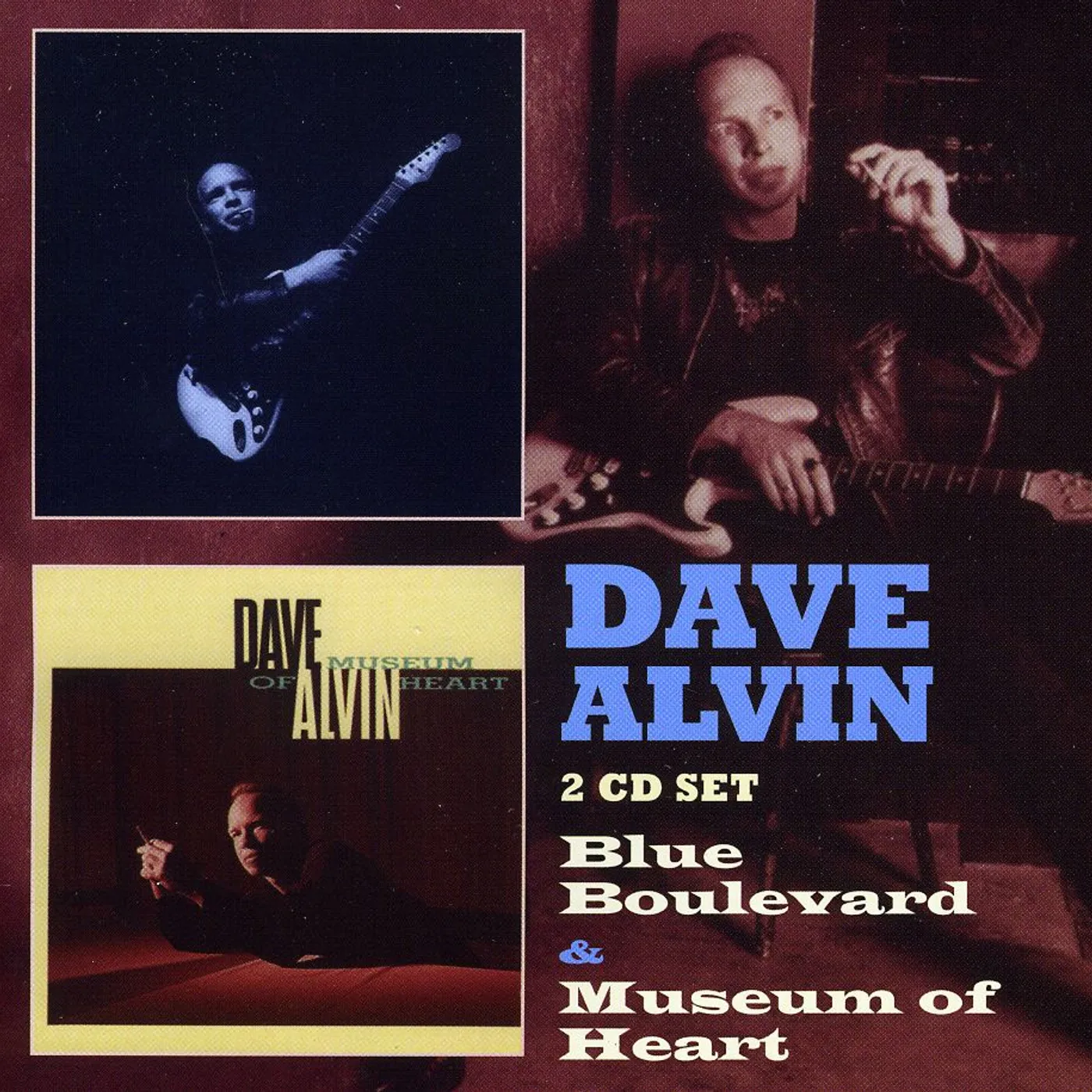 Dave Alvin BLUES BOULEVARD / MUSEUM OF THE HEART CD