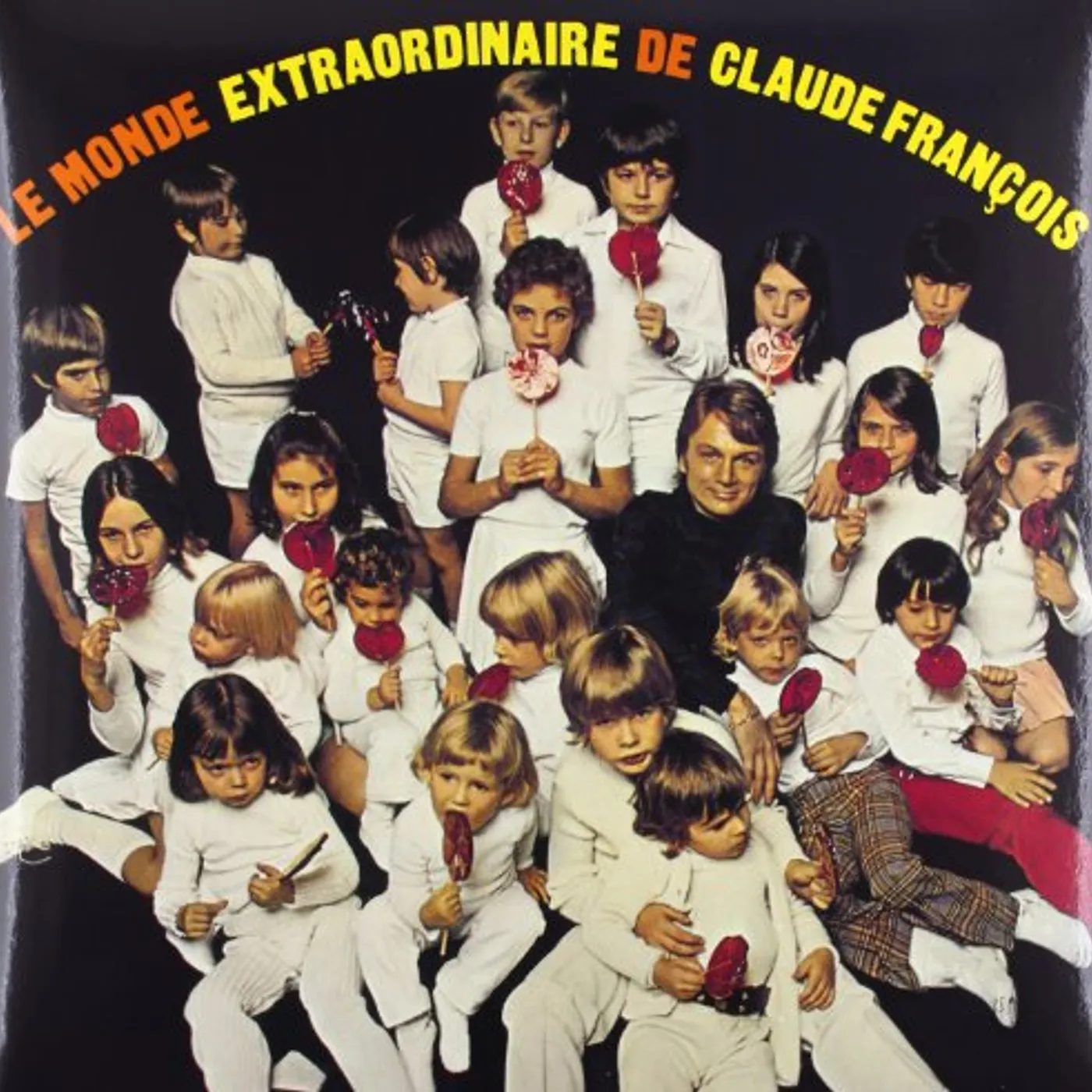 Claude François LE MONDE EXTRAORDINAIRE DE CLAUDEFRANCOIS Vinyl Record