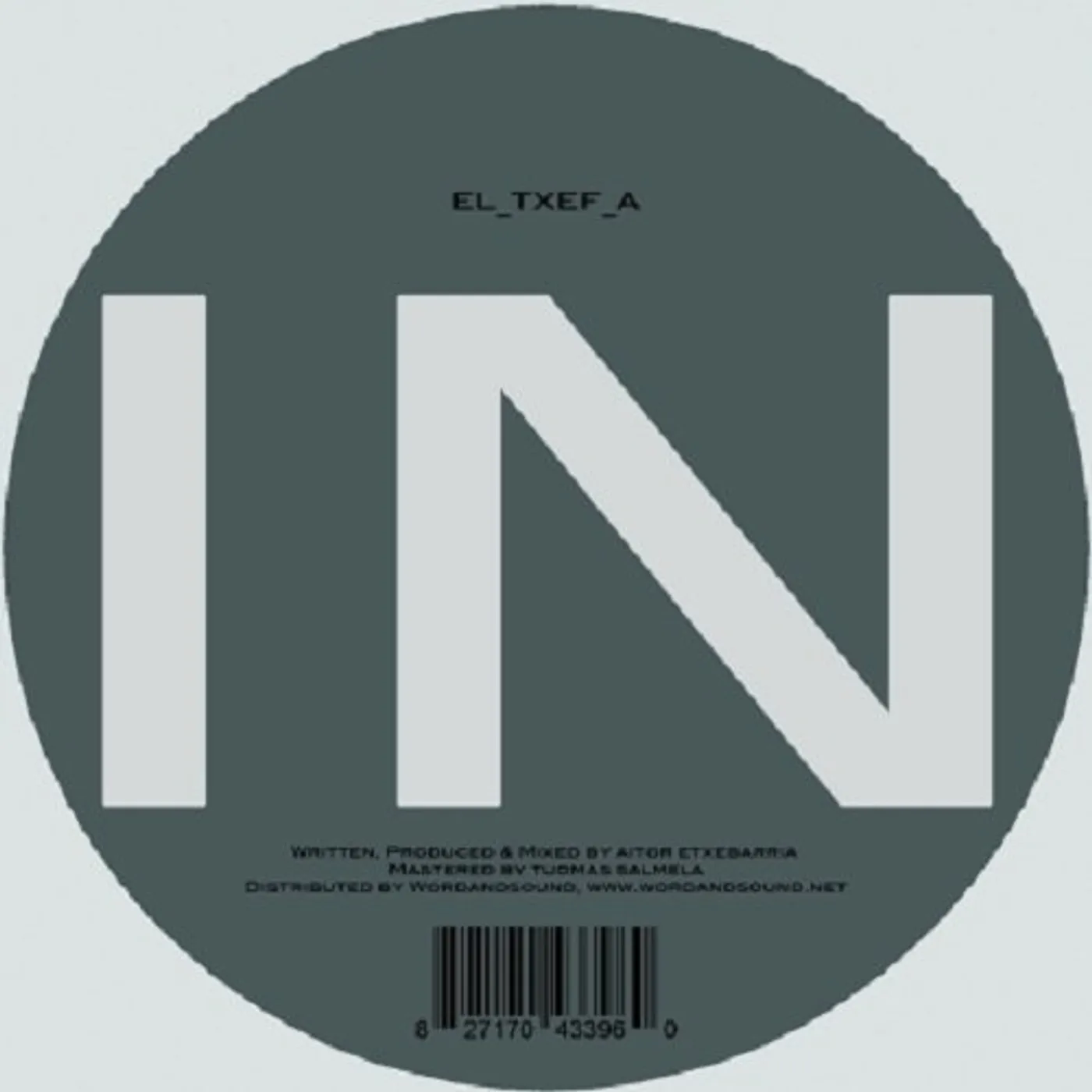 El-Txef-A IN Vinyl Record