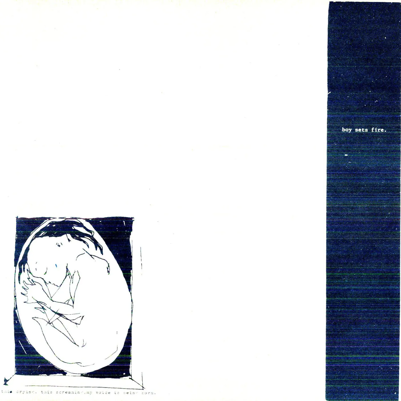 Boysetsfire THIS CRYING, THIS SCREAMING, MY VOICE Vinyl Record