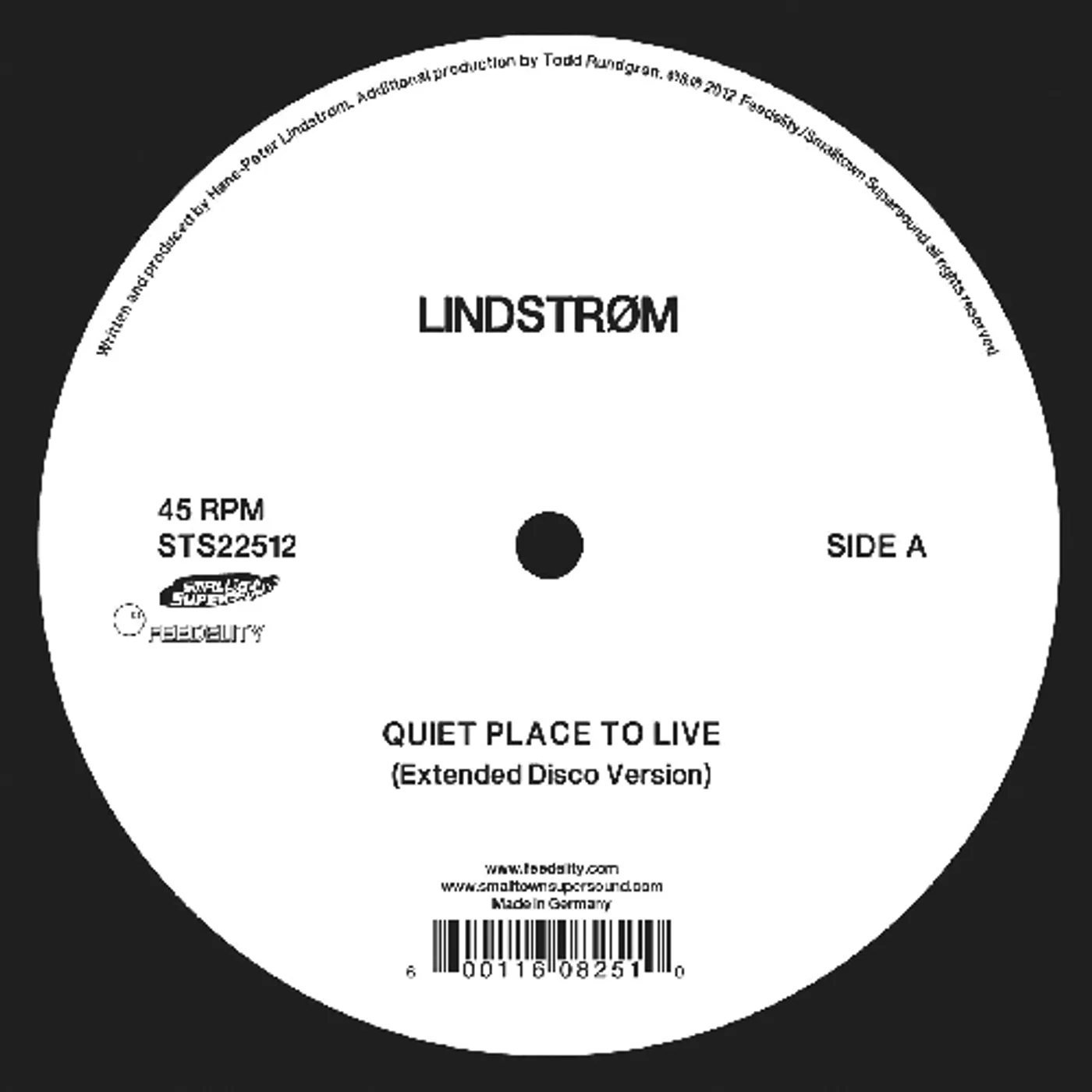 Lindstrøm Quiet Place to Live Vinyl Record