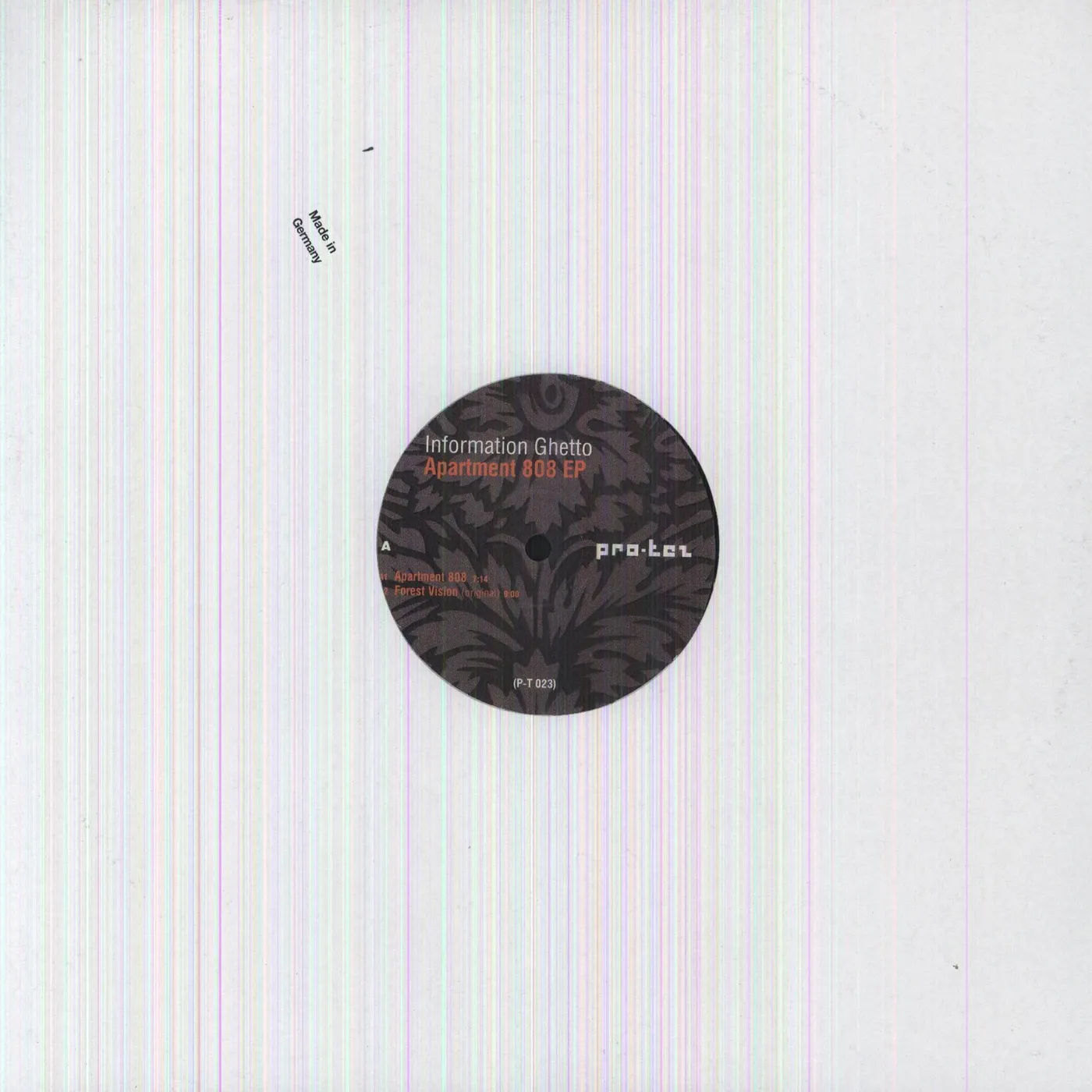 Information Ghetto APARTMENT 808 Vinyl Record