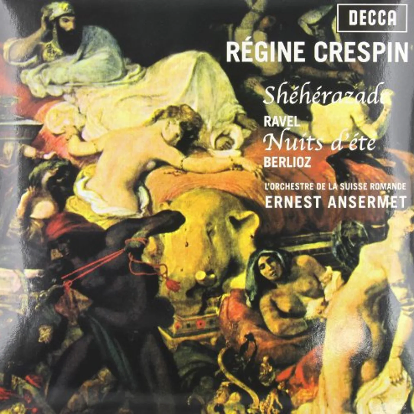 Ravel / Crespin / Ansermet / Orch De La Suisse SHEHERAZADE / LES NUITS D'ETE Vinyl Record